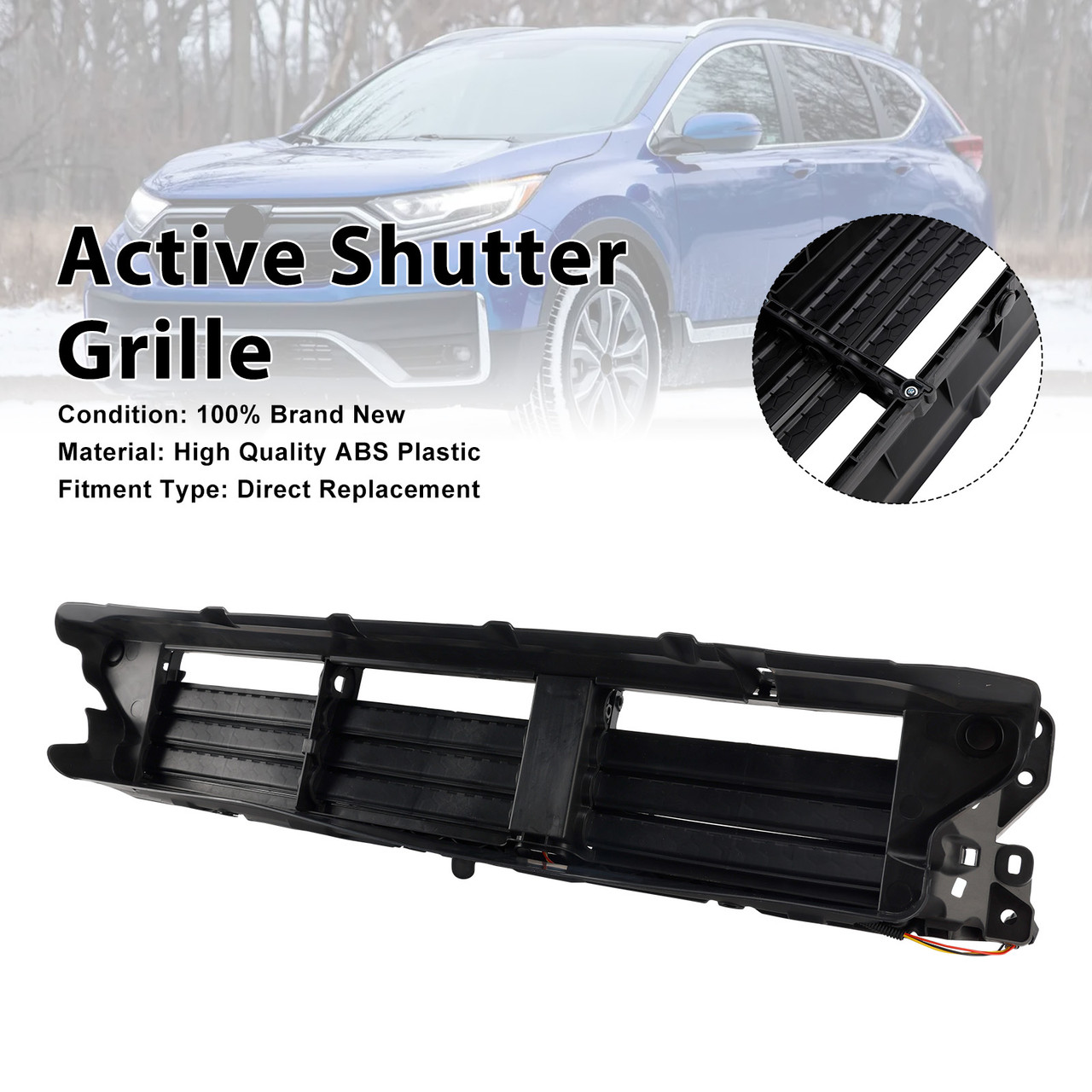 2017-2020 Honda CR-V Lower Active Grille Shutter 71350TLAA01 Generic