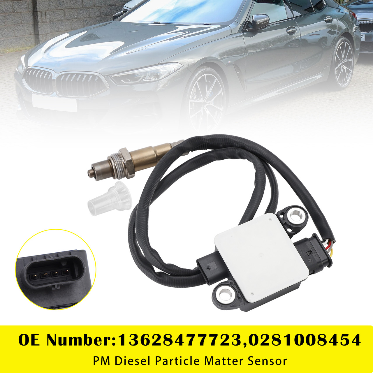 PM Diesel Particle Matter Sensor 13628477723 For BMW X3 X4 X5 X6 xDrive Mild-Hybrid