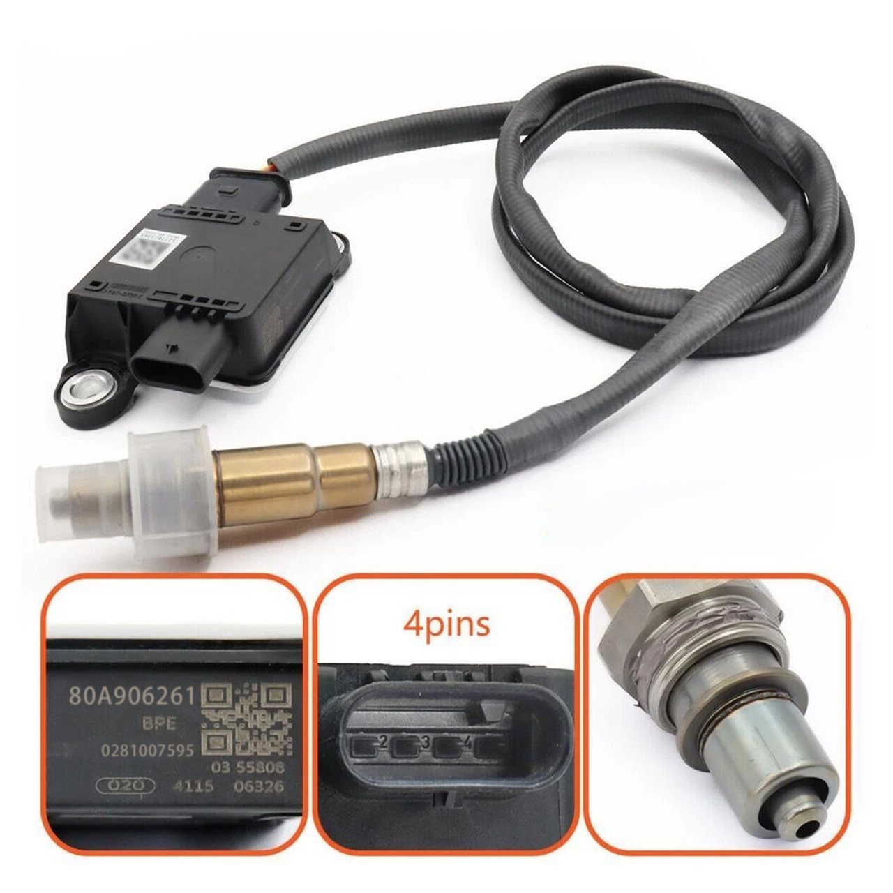 Particulate Matter Sensor 80A906261E For Audi Q5 A7 C8 A6 2.0 TDI 2017-2020 Generic