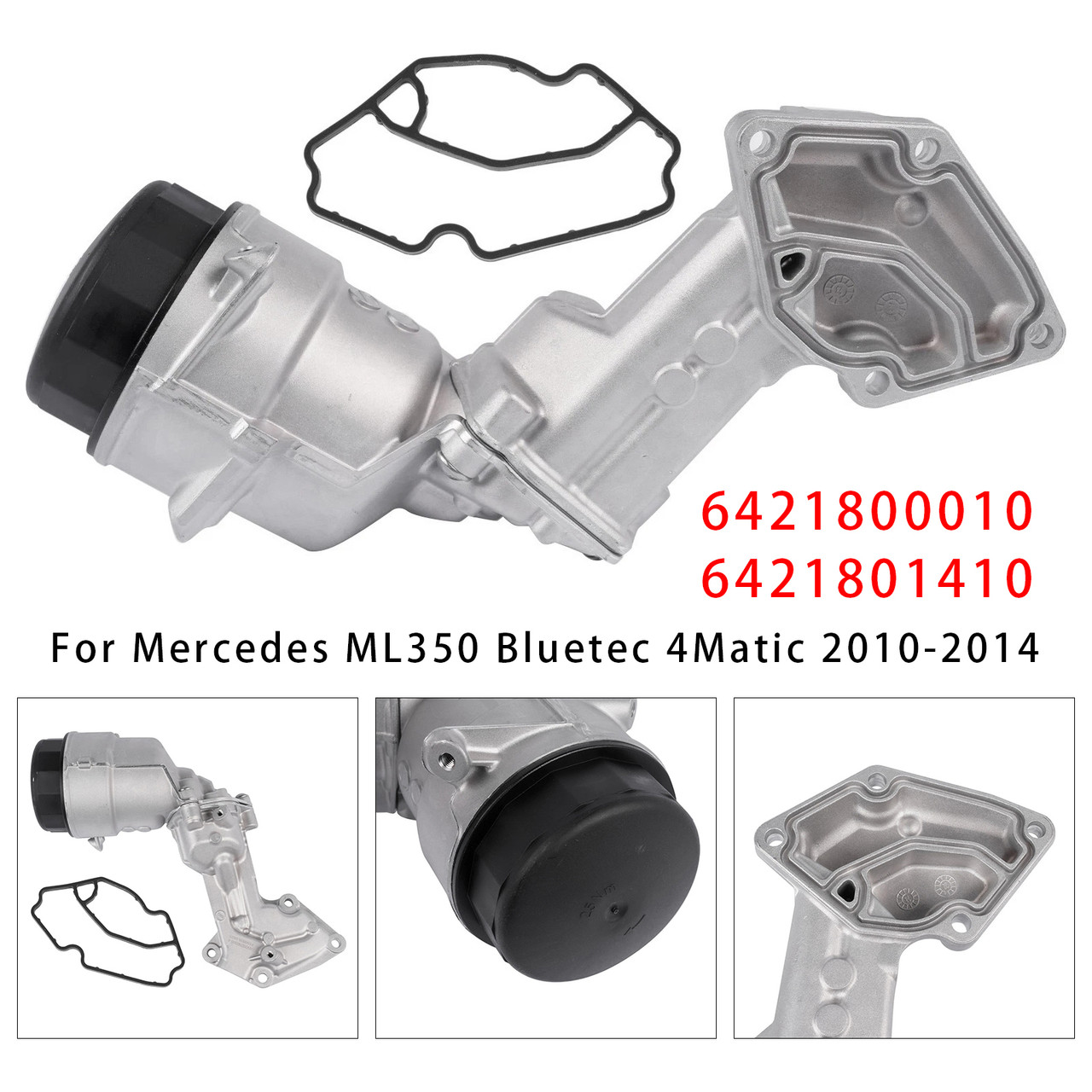 2010-2022 Mercedes Sprinter 2500 3500 Oil Filter Housing 6421800010 6421801410 Generic