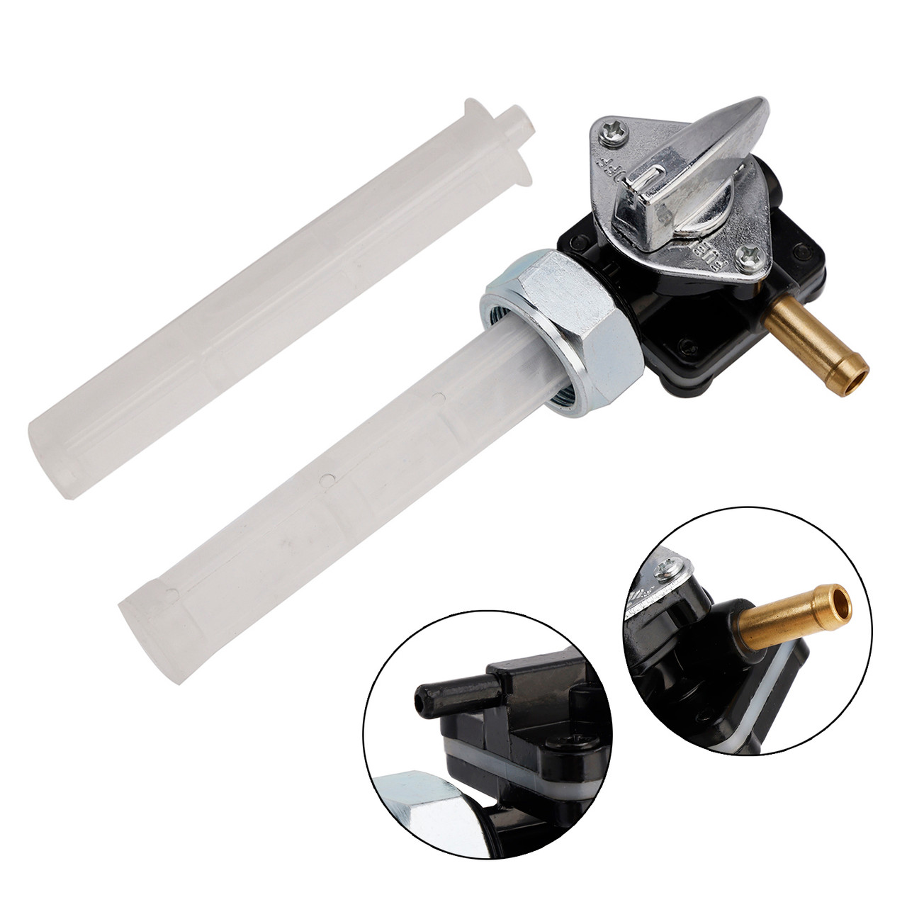 Gas Tank Fuel Cock Valve Petcock fit for Dyna Low Rider FXDL 1995-2001 61338-94D