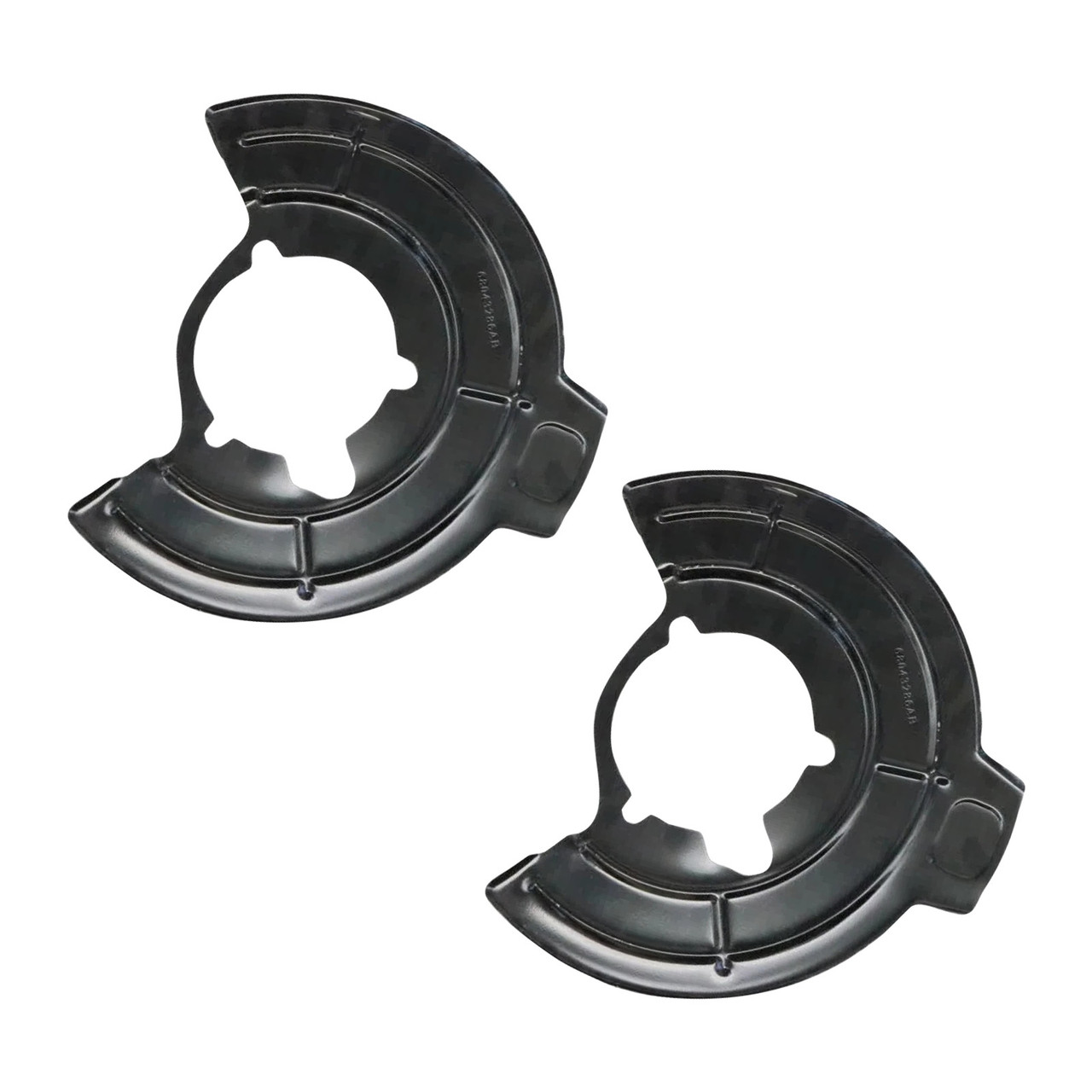 2007-2018 Jeep Wrangler JK Left & Right Brake Dust Shield 68043286AB Generic