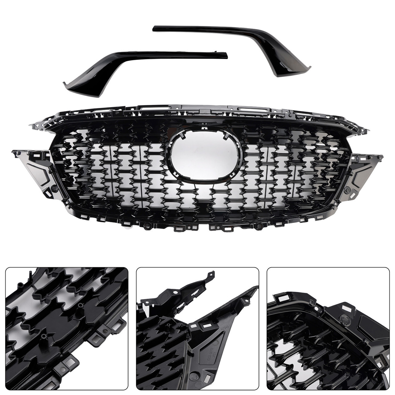 2022-2025 Mazda CX-5 Front Bumper Grille KSD5-50719 W/Molding Trim Generic