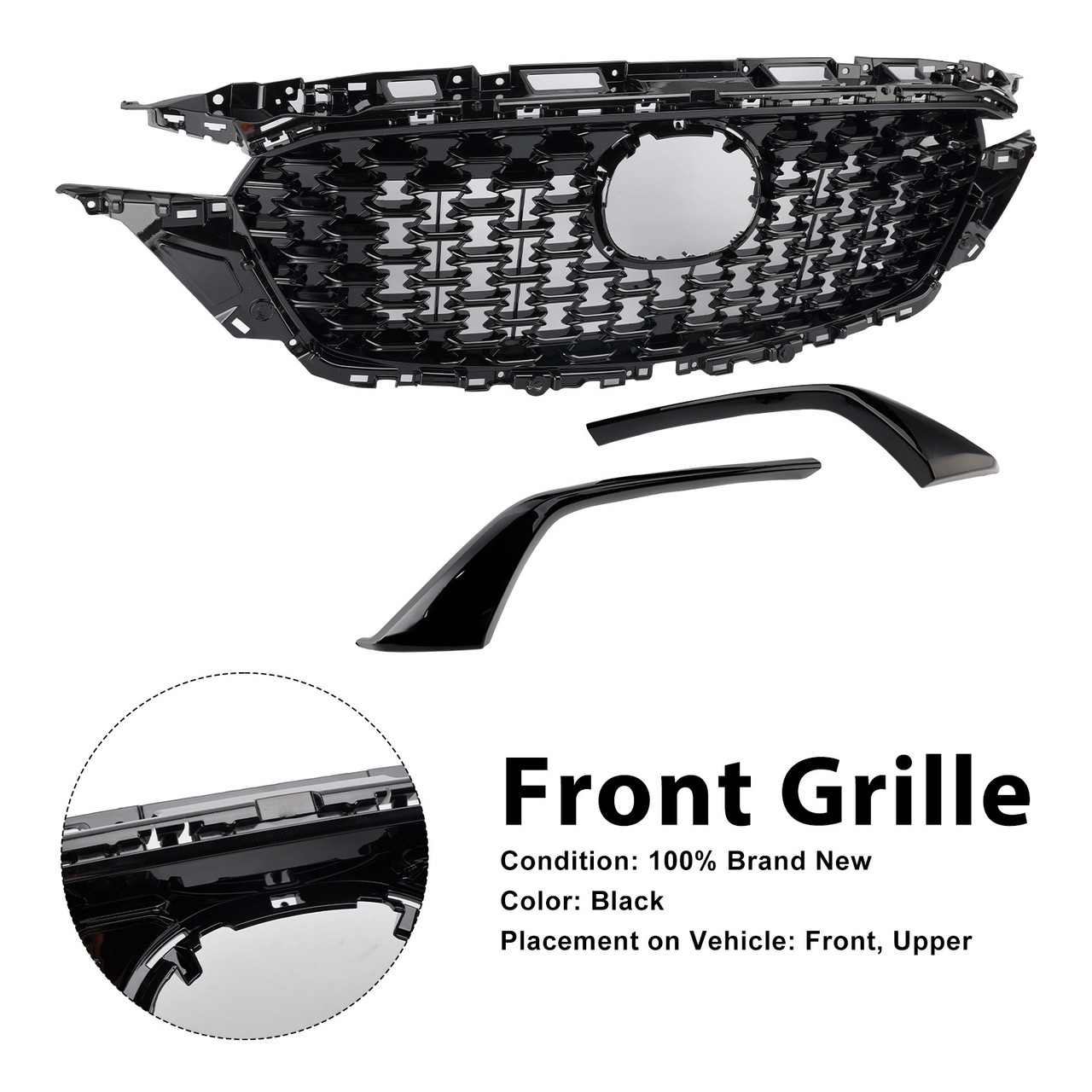 2022-2025 Mazda CX-5 Front Bumper Grille KSD5-50719 Generic
