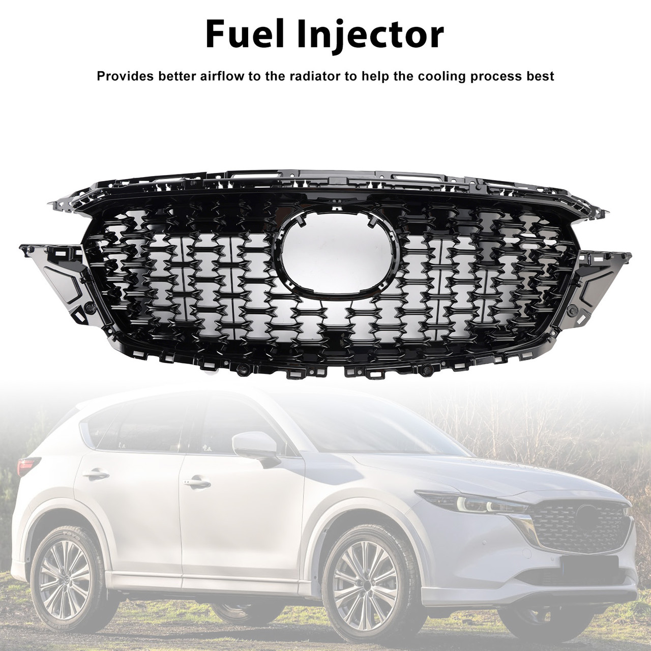2022-2025 Mazda CX-5 Front Bumper Grill Grille KSD5-50719 Generic