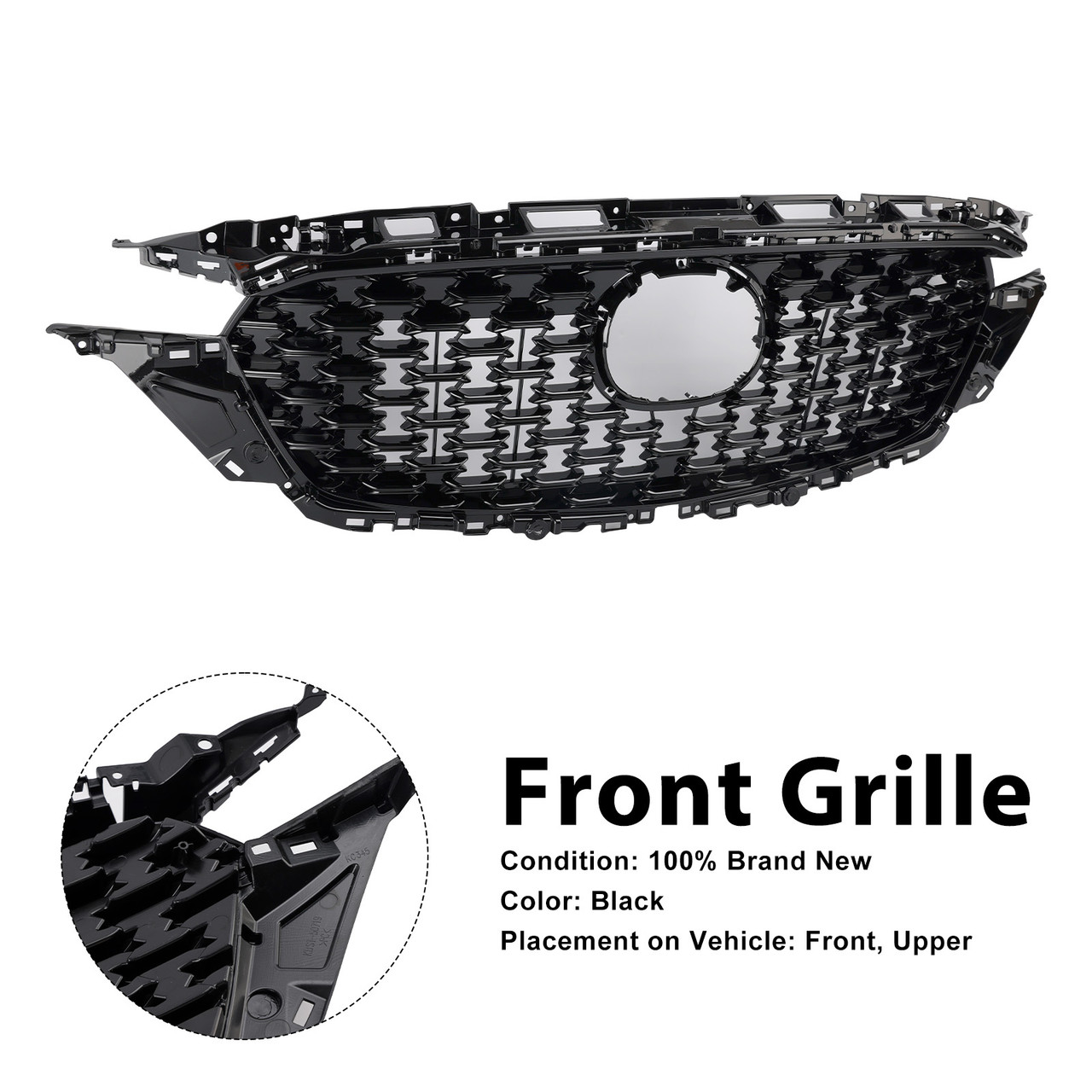 2022-2025 Mazda CX-5 Front Bumper Grill Grille KSD5-50719 Generic