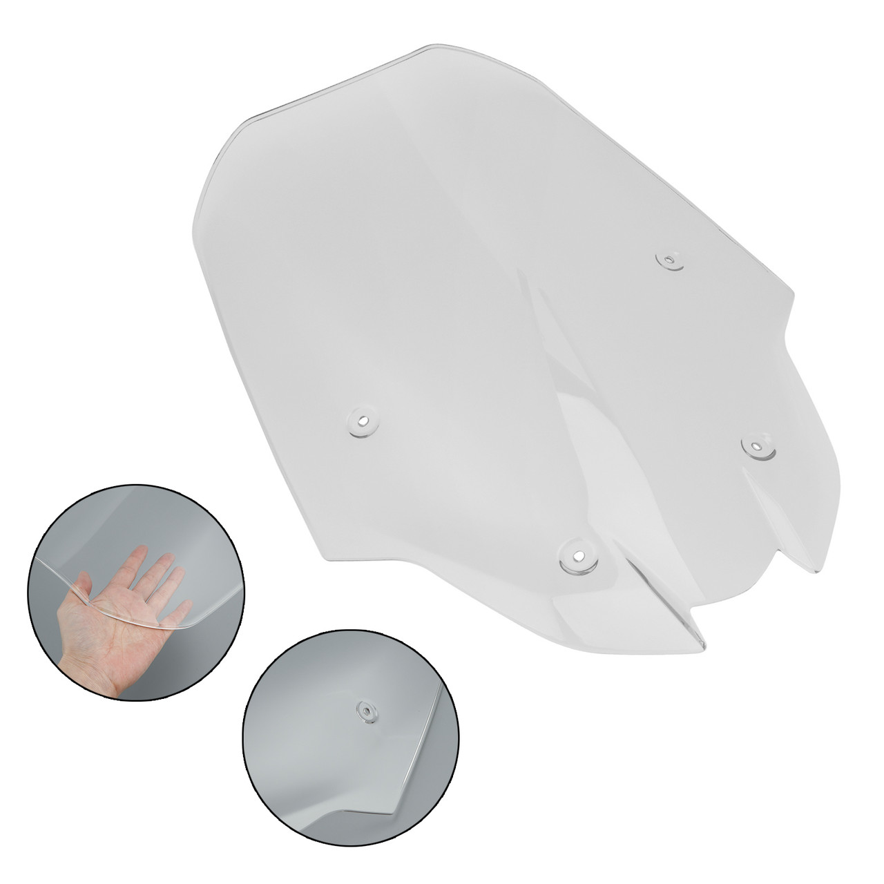 2025- YAMAHA X-MAX 300 Windshield WindScreen Fairing Clear Generic
