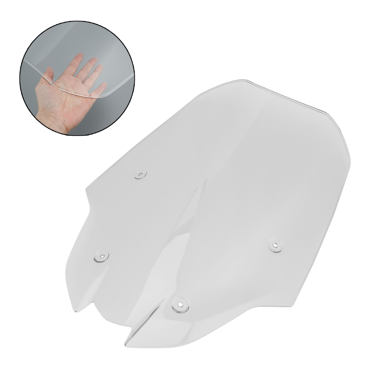 2025- YAMAHA X-MAX 300 Windshield WindScreen Fairing Clear Generic