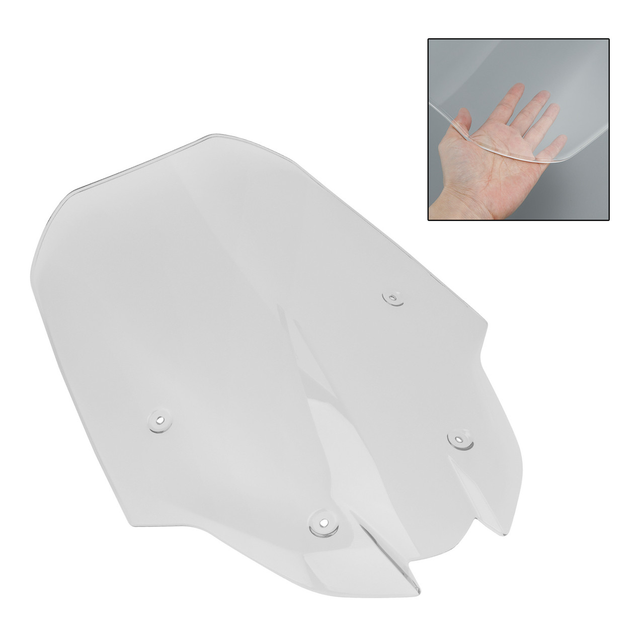 2025- YAMAHA X-MAX 300 Windshield WindScreen Fairing Clear Generic