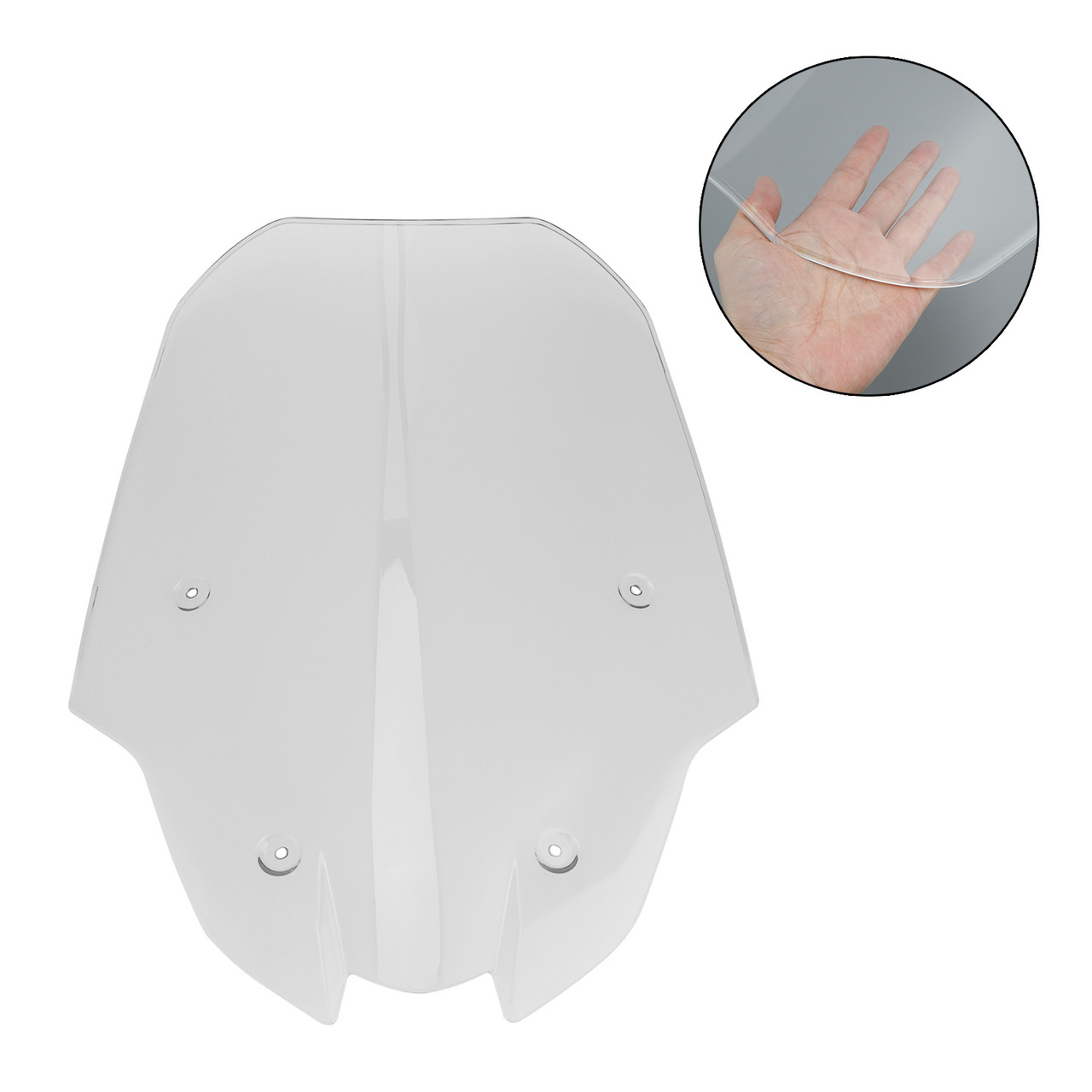 2025- YAMAHA X-MAX 300 Windshield WindScreen Fairing Clear Generic