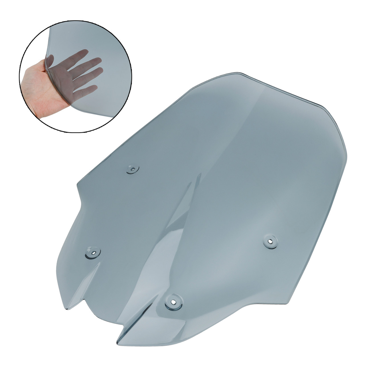 2025- YAMAHA X-MAX 300 Windshield WindScreen Fairing Gray Generic