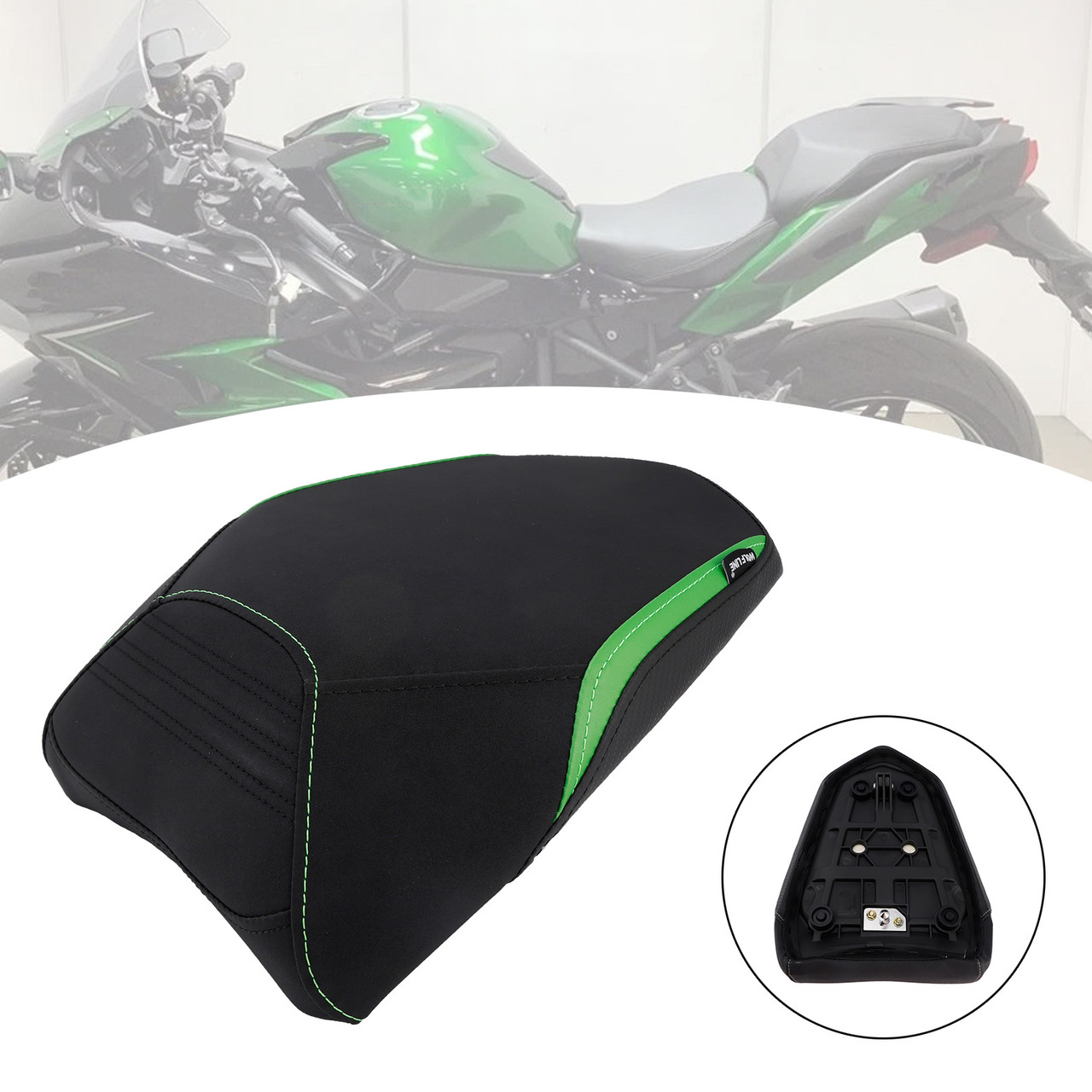 2022-2025 Kawasaki Ninja H2 Sx Rear Seat Passenger Cushion Flat Green A Generic