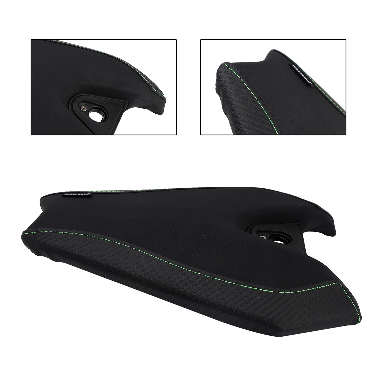 2014-2025 Kawasaki Z1000 Rear Seat Passenger Cushion Flat Black Generic