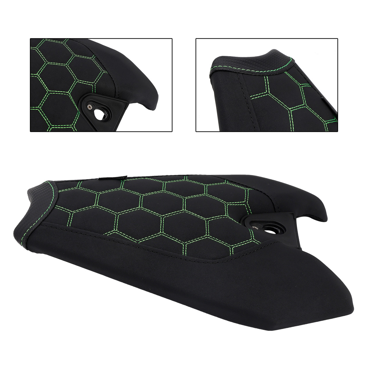 2014-2025 Kawasaki Z1000 Rear Seat Passenger Cushion Flat GreenB Generic