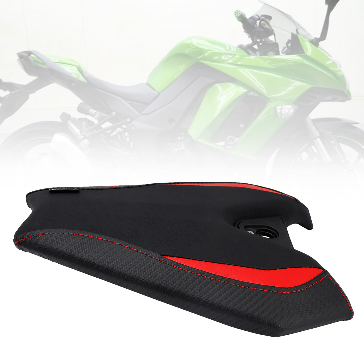 2014-2025 Kawasaki Z1000 Rear Seat Passenger Cushion Flat Red Generic