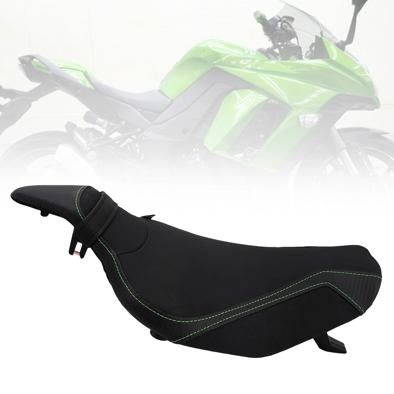 2014-2025 Kawasaki Z1000 Front Raider Seat Driver Cushion Black Generic