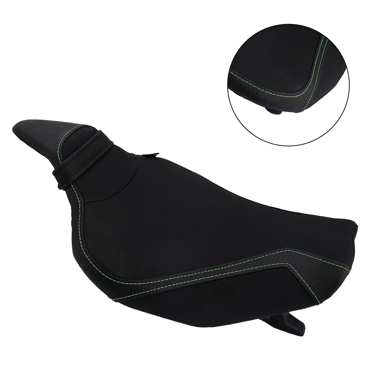 2014-2025 Kawasaki Z1000 Front Raider Seat Driver Cushion Black Generic