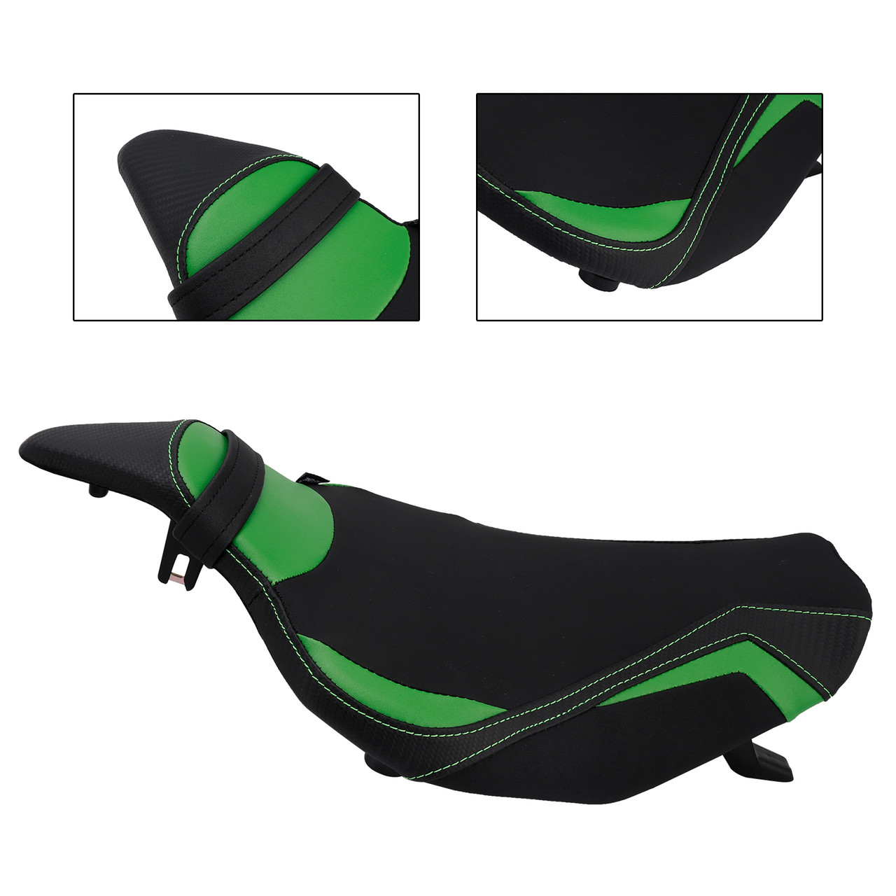 2014-2025 Kawasaki Z1000 Front Raider Seat Driver Cushion GreenA Generic