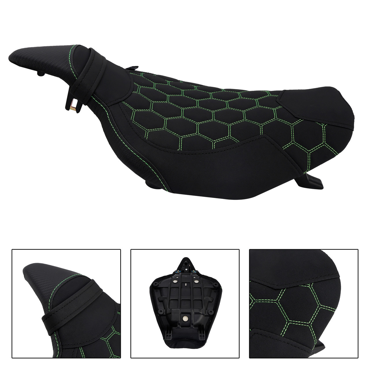2014-2025 Kawasaki Z1000 Front Raider Seat Driver Cushion GreenB Generic