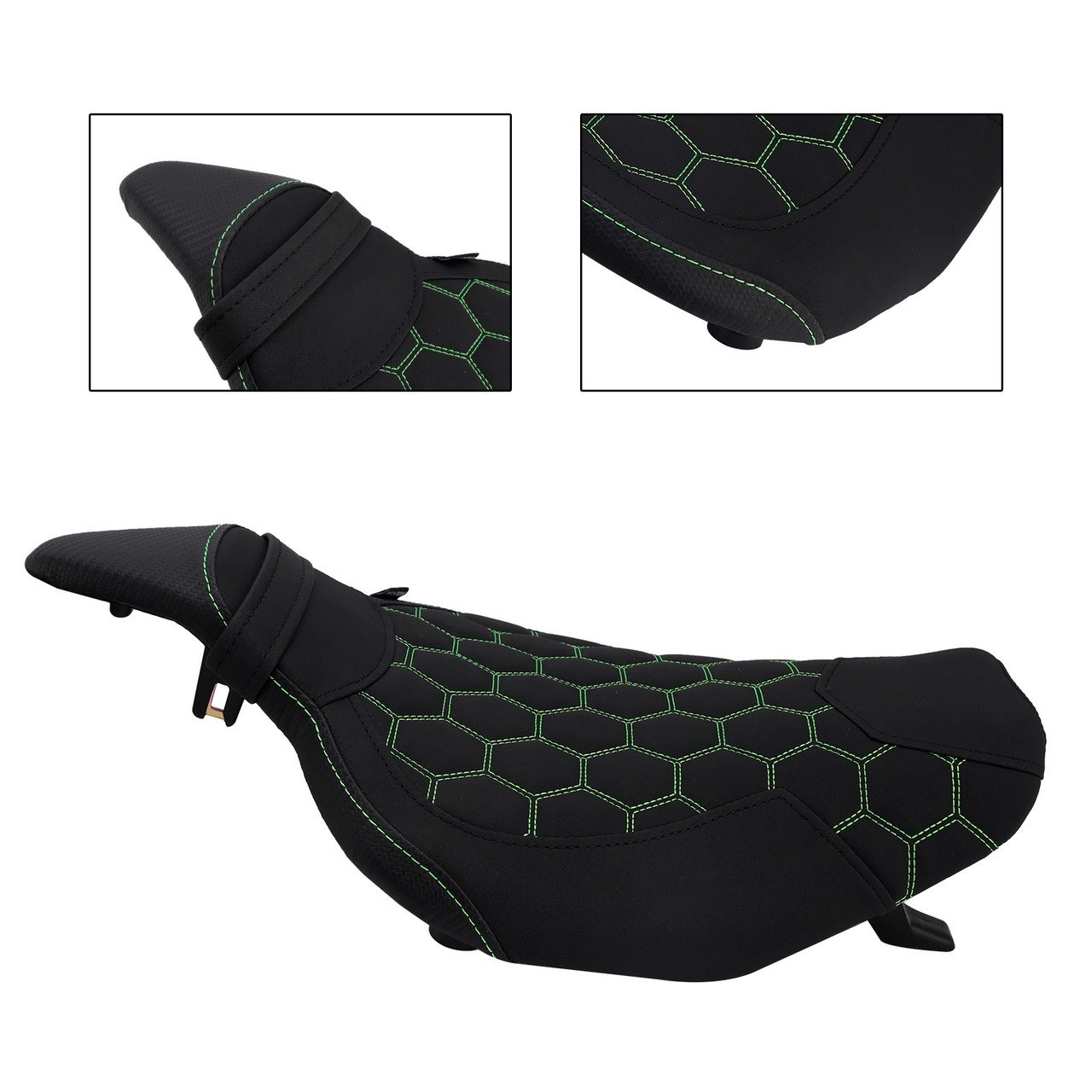 2014-2025 Kawasaki Z1000 Front Raider Seat Driver Cushion GreenB Generic