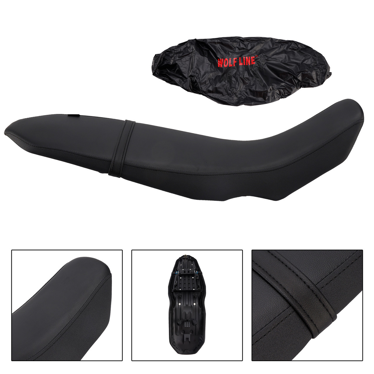 2025 YAmaha Tenere 700 T700S Front Raider Seat Driver Cushion Black Generic
