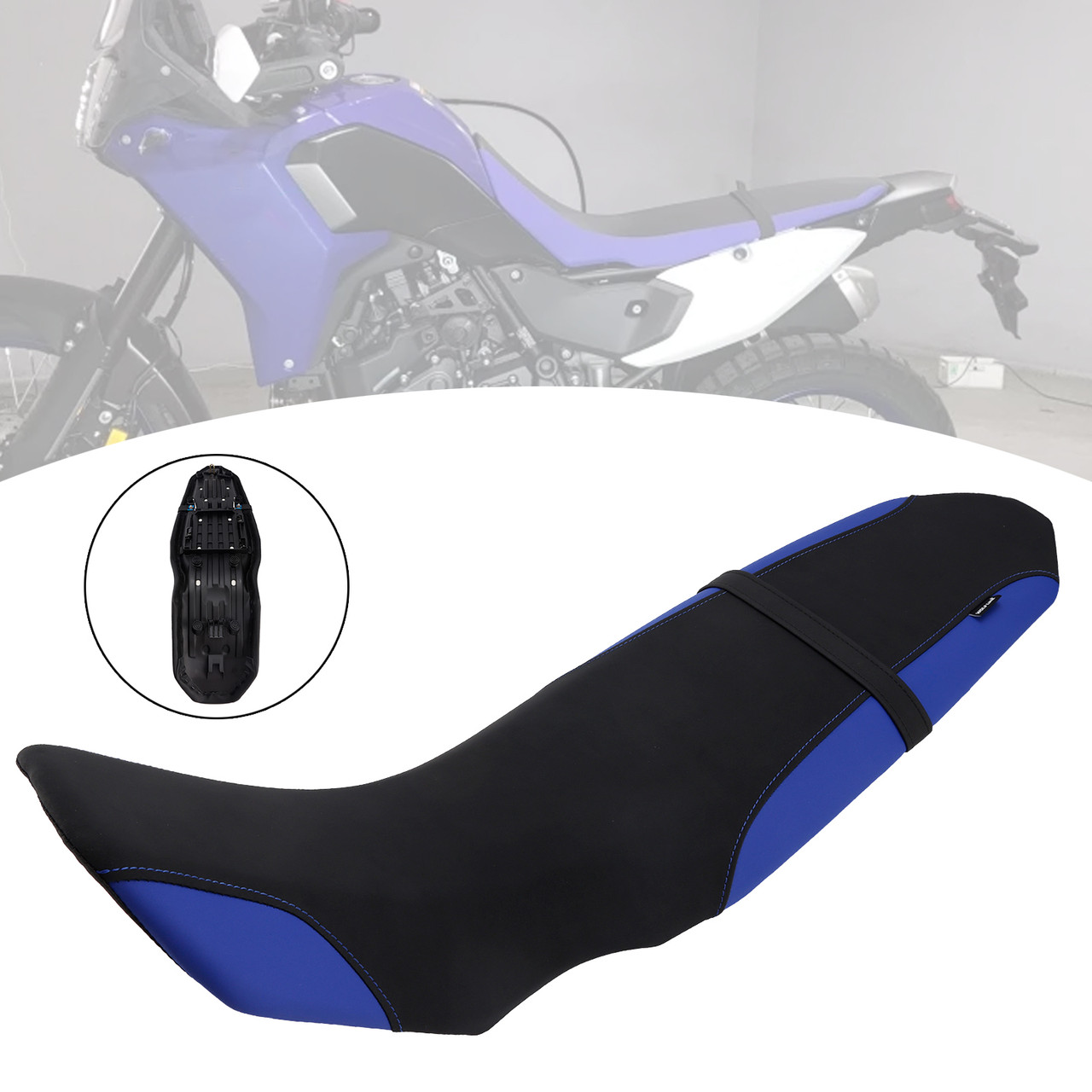 2025 YAmaha Tenere 700 T700S Front Raider Seat Driver Cushion Blue Generic