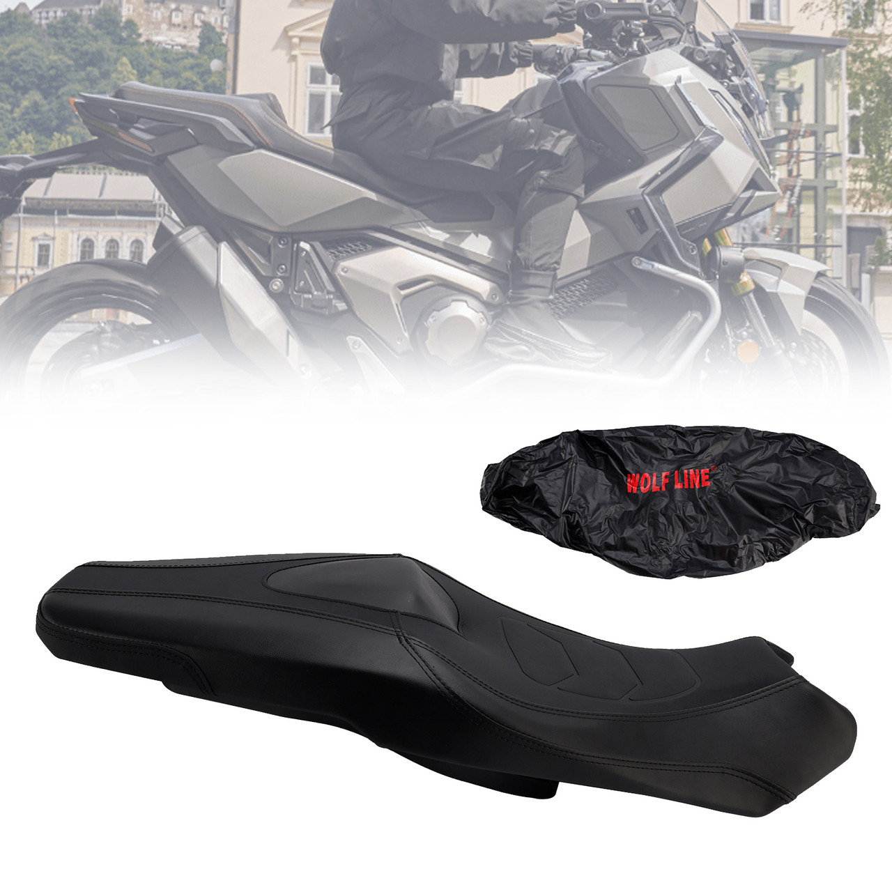 2025 Honda X-Adv 750 Forza Front Raider Seat Driver Cushion Black Generic
