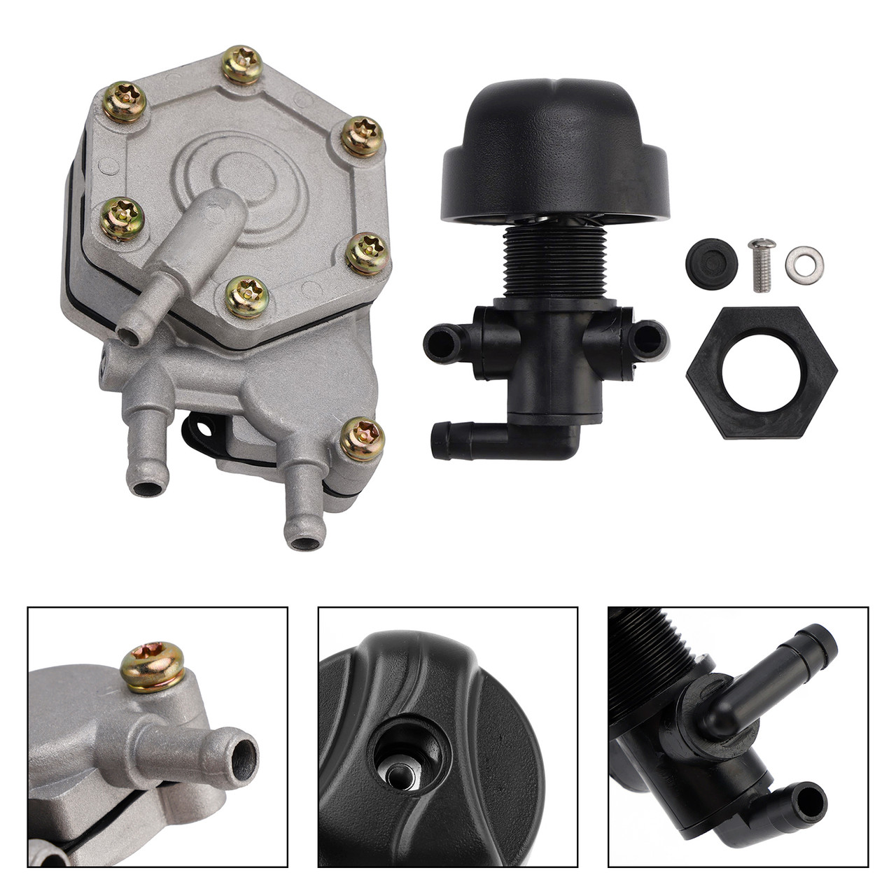 Fuel Pump & Fuel Valve Petcock Kit 2520227 Fits For Polaris Sportsman 400 01-20
