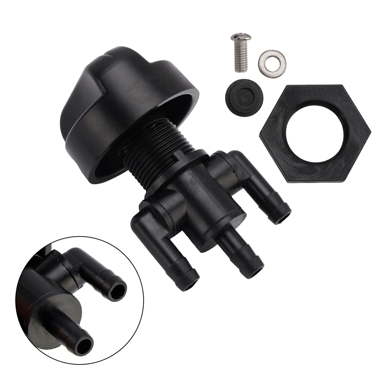 Fuel Valve Petcock 3 Way 7052154 Fits For Polaris Scrambler 400 Trail Blazer