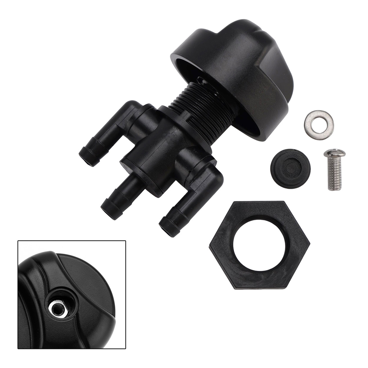 Fuel Valve Petcock 3 Way 7052154 Fits For Polaris Scrambler 400 Trail Blazer