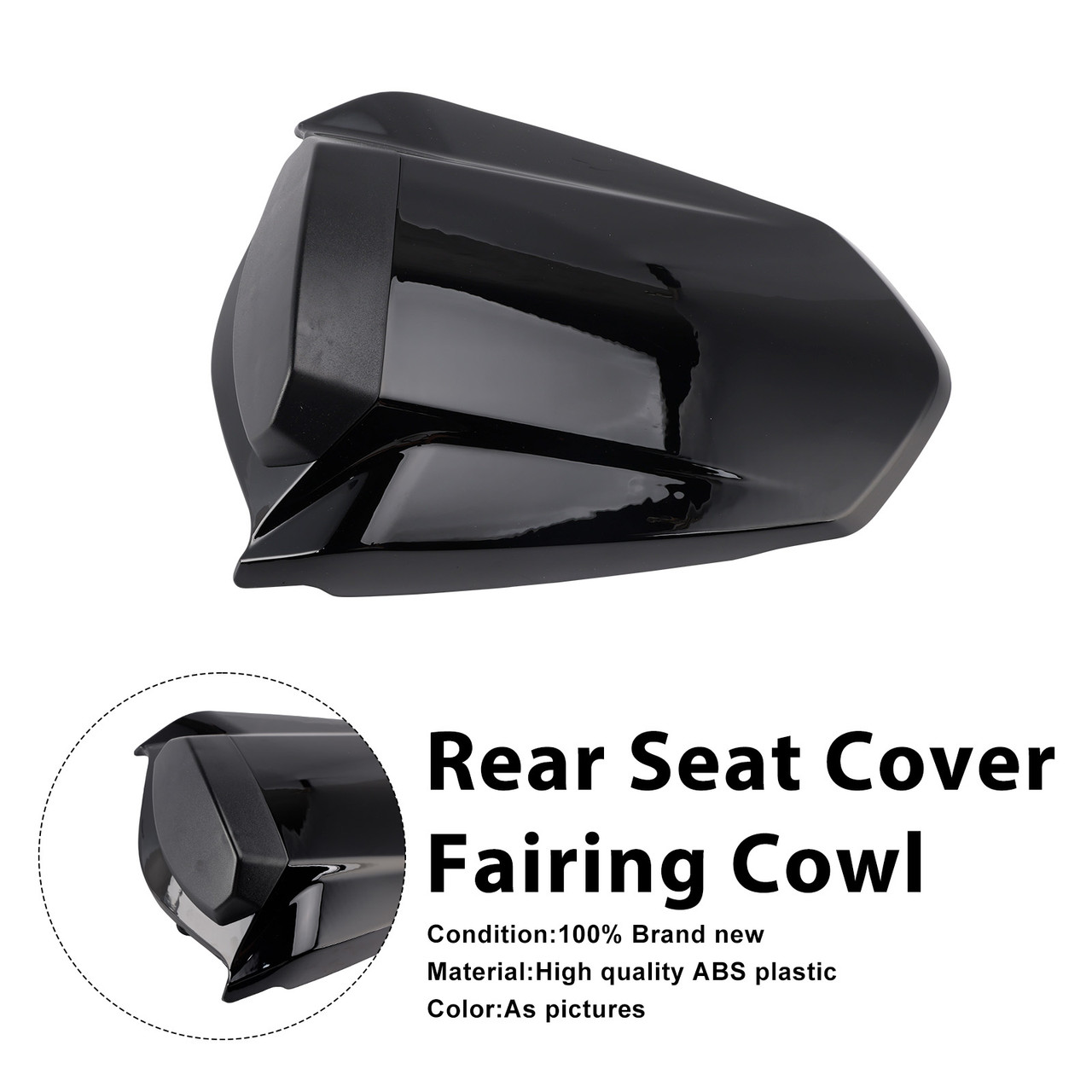 2014-2019 1290 Super Duke R Rear Seat Cover Fairing Cowl Black Generic