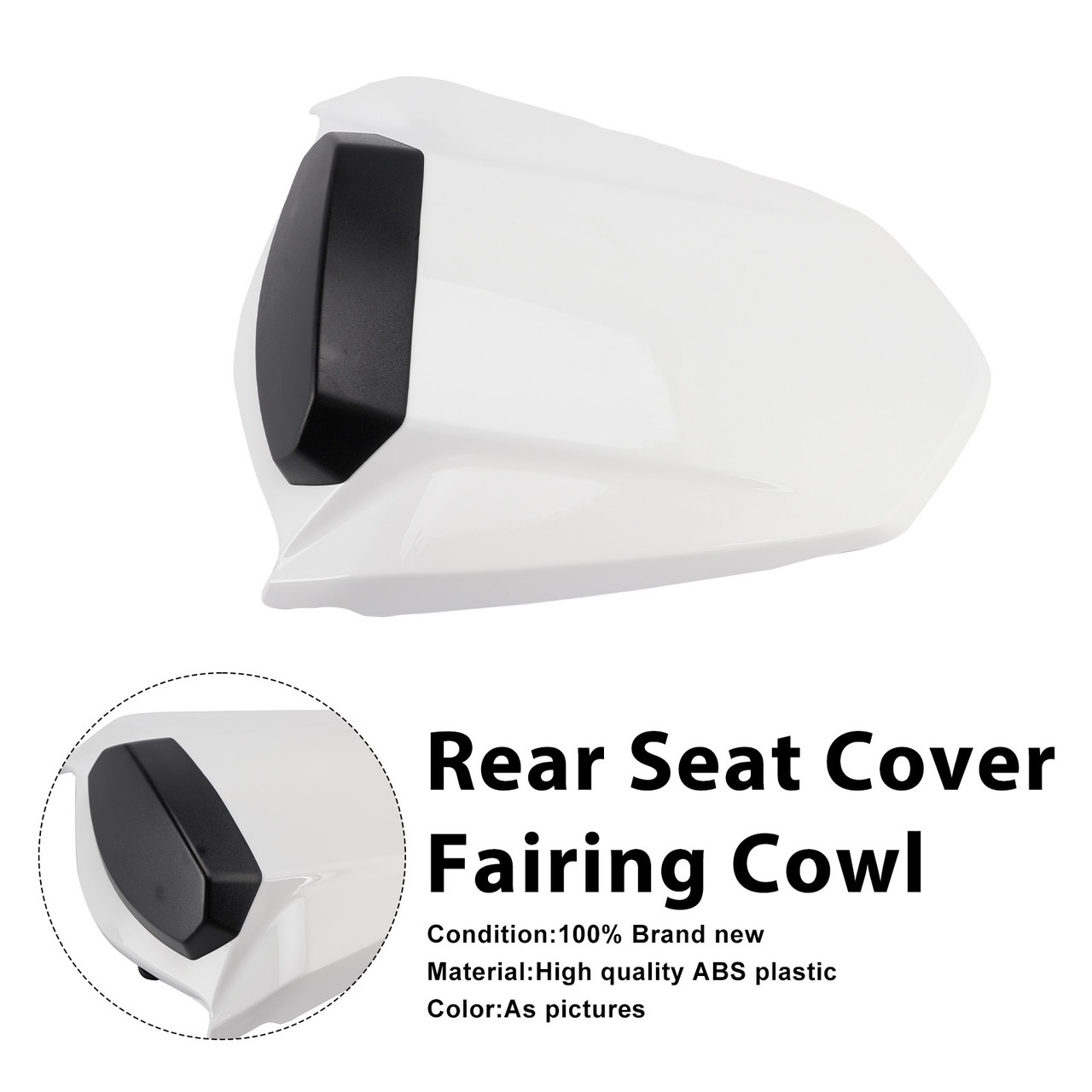 2014-2019 1290 Super Duke R Rear Seat Cover Fairing Cowl White Generic