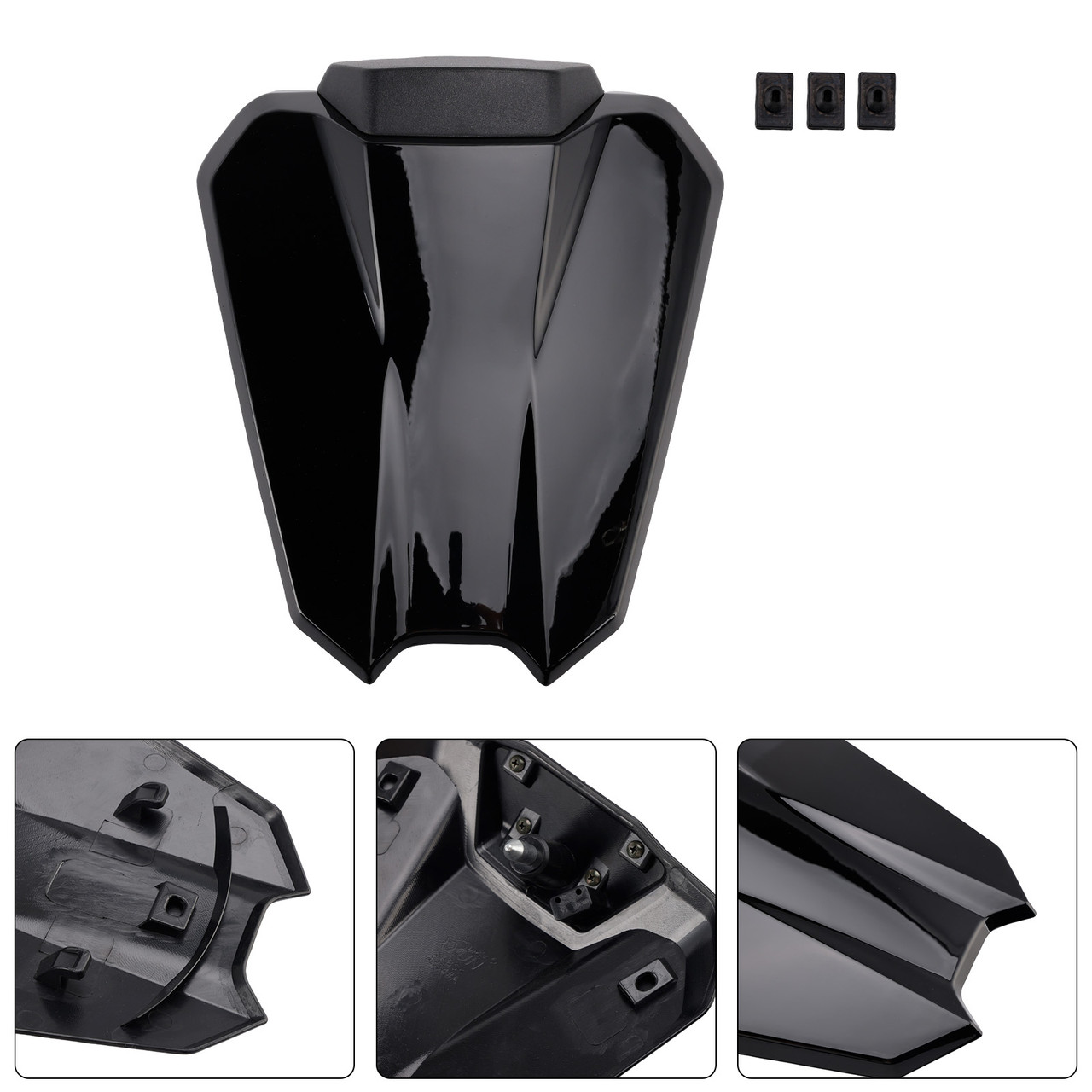 2020-2023 1290 Super Duke R Rear Seat Cover Fairing Cowl Black Generic