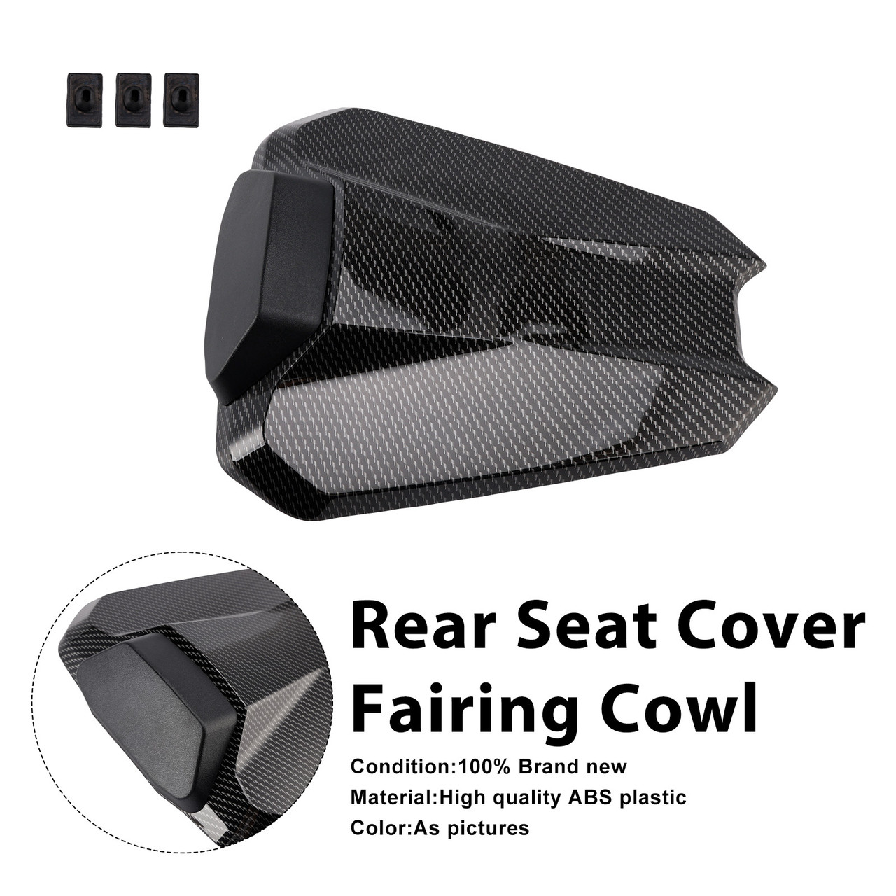 2020-2023 1290 Super Duke R Rear Seat Cover Fairing Cowl Carbon Generic