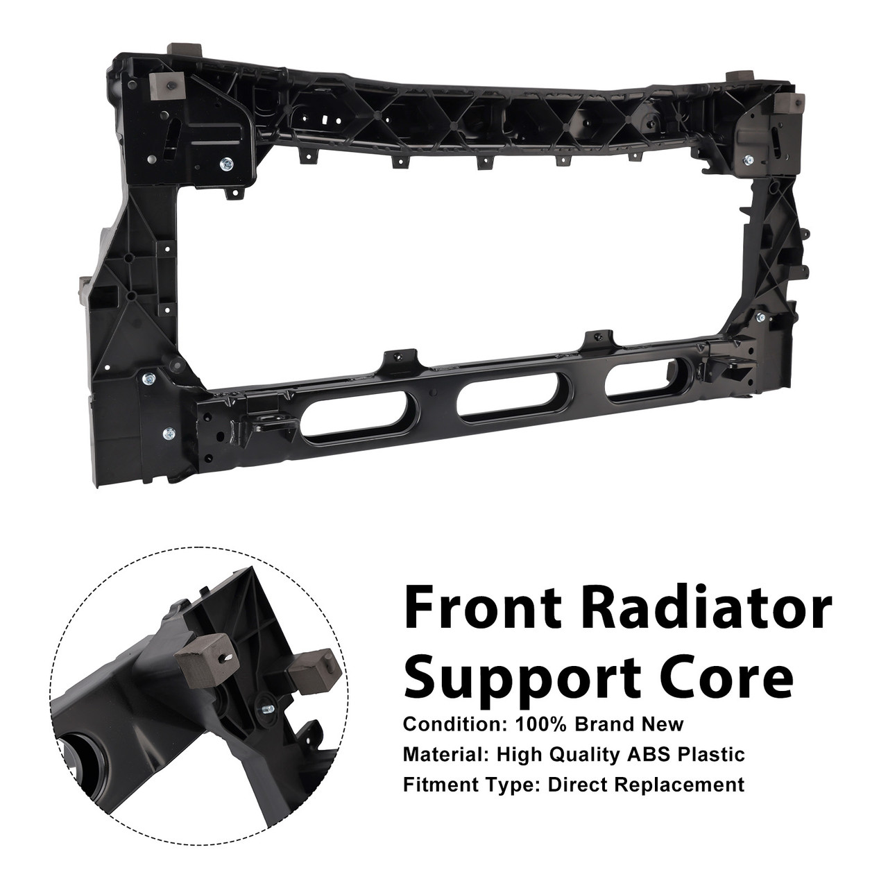 Front Radiator Support Core 68563708AA Fit Jeep Grand Wagoneer 2023-2024