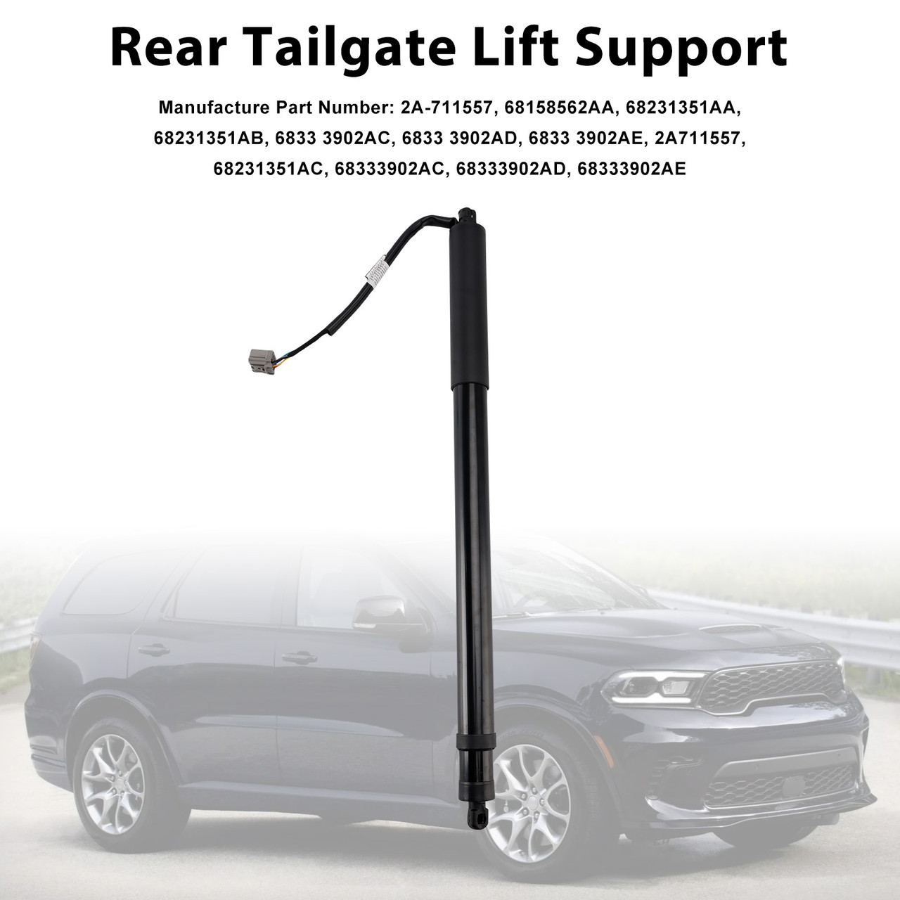 Rear Left Tailgate Power Lift Support 68158562AA Fit Dodge Durango 2011-2025