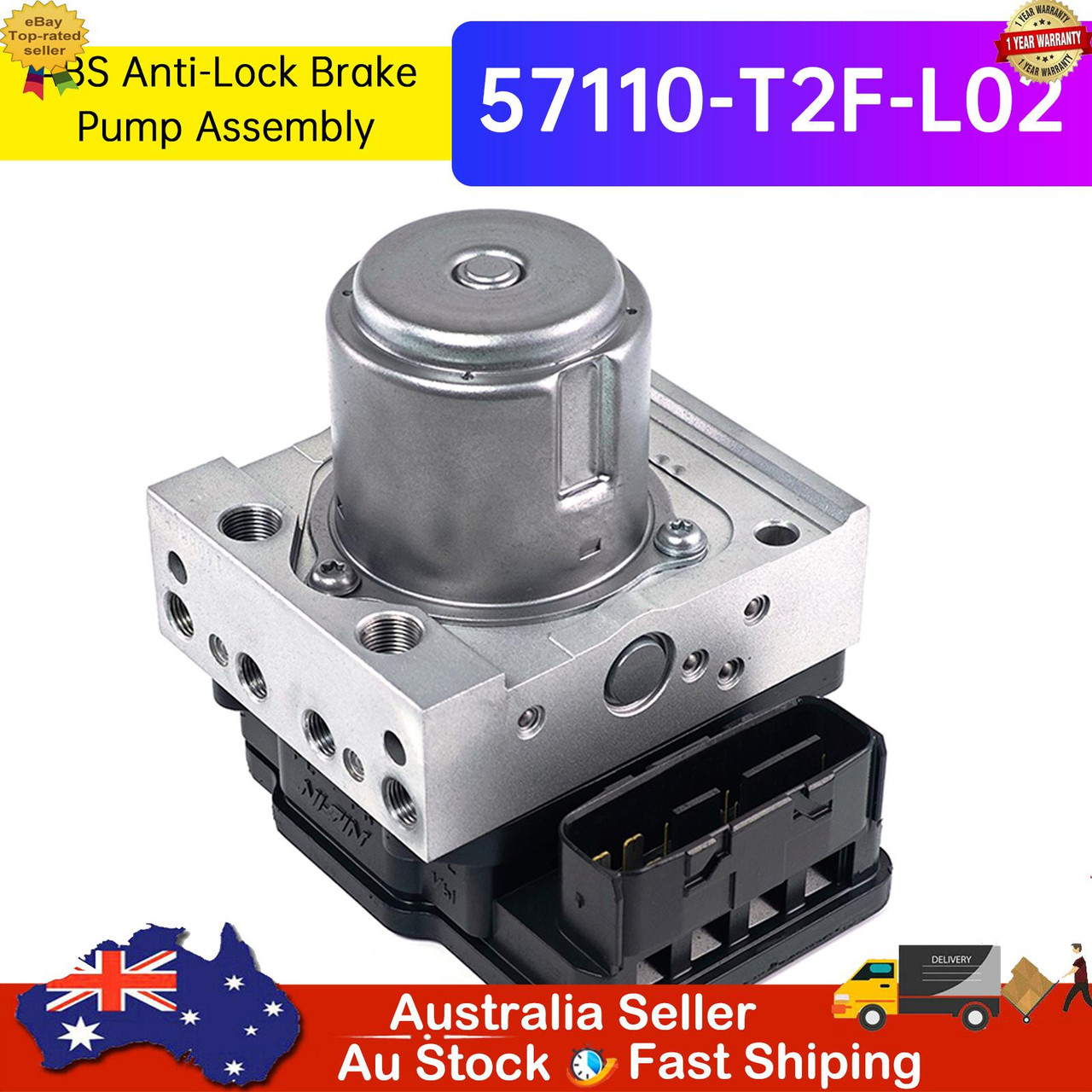 ABS Anti-Lock Brake Pump Assembly 57110-T2F-L02 for Honda