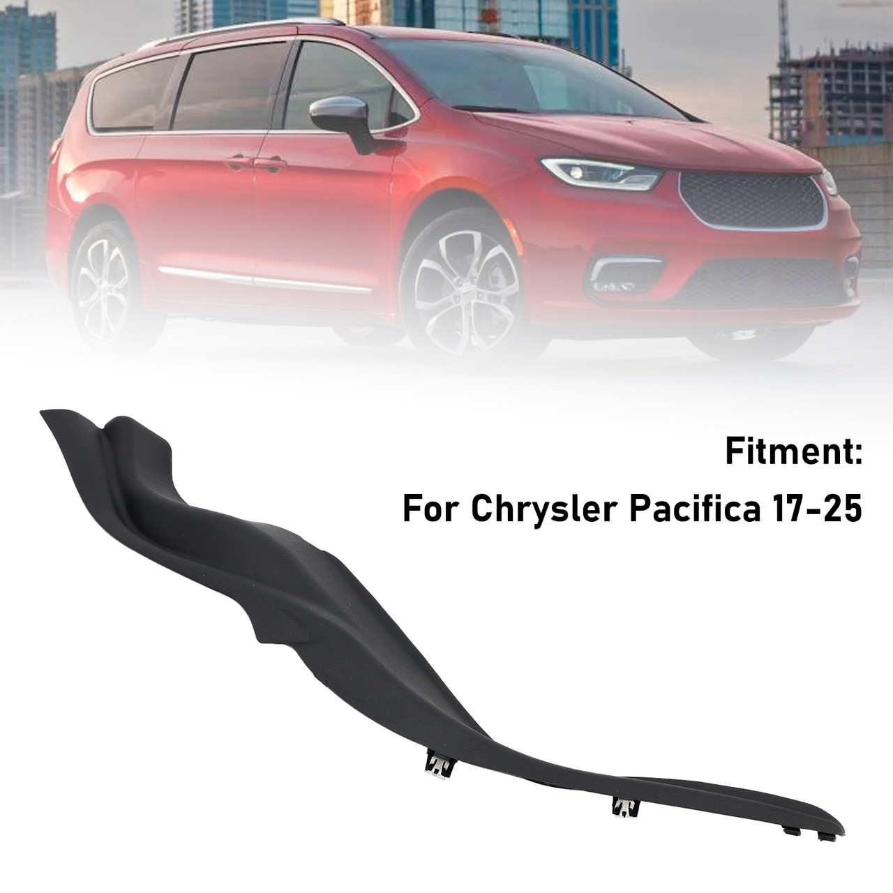 2017-2025 Chrysler Pacifica Left Rainwater Collection Decorative Panel 68228477AC Generic
