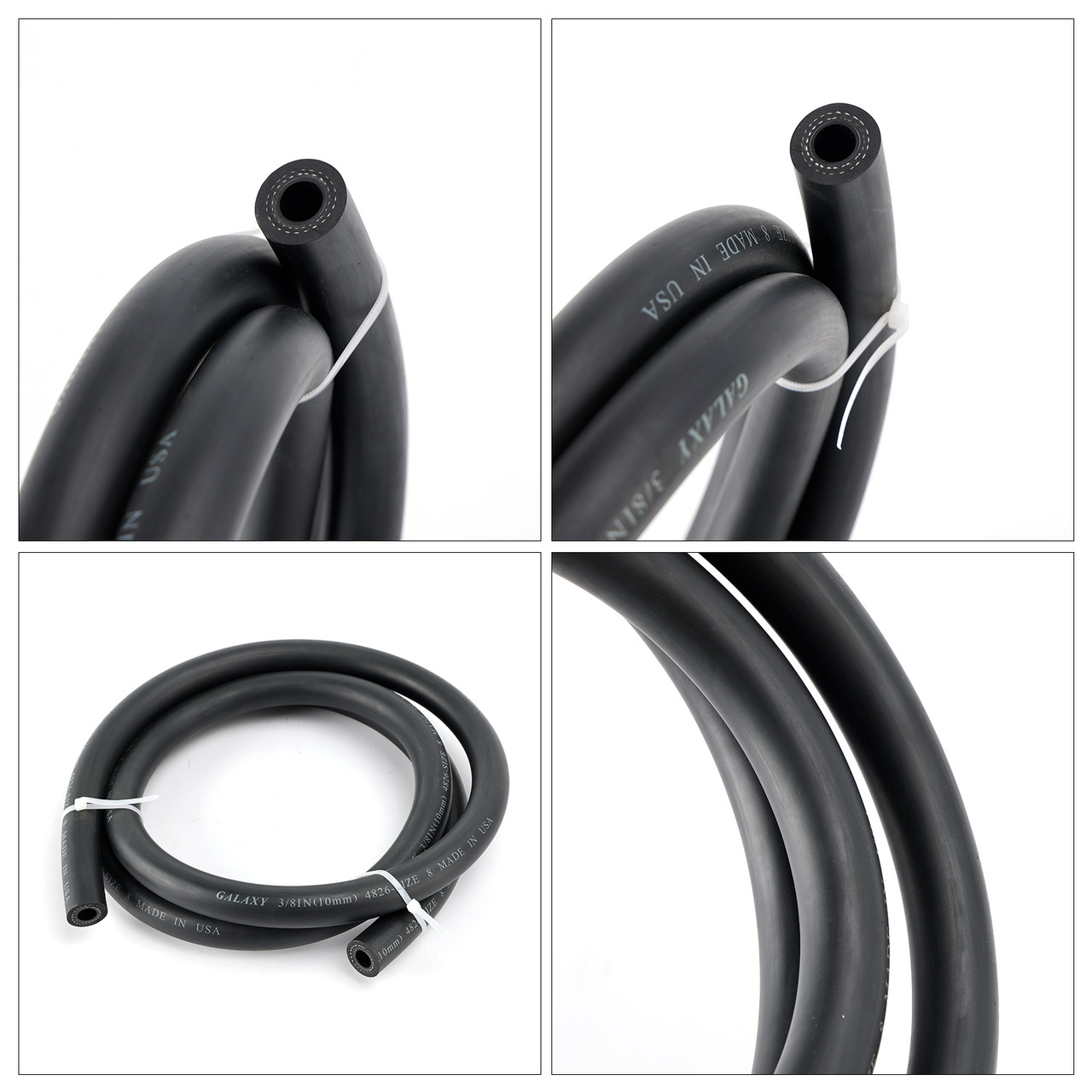 AC.121.001 Universal #6#8#10 A/C Hose & Fitting Kit 6.5ft For Custom Air Conditioning Lines