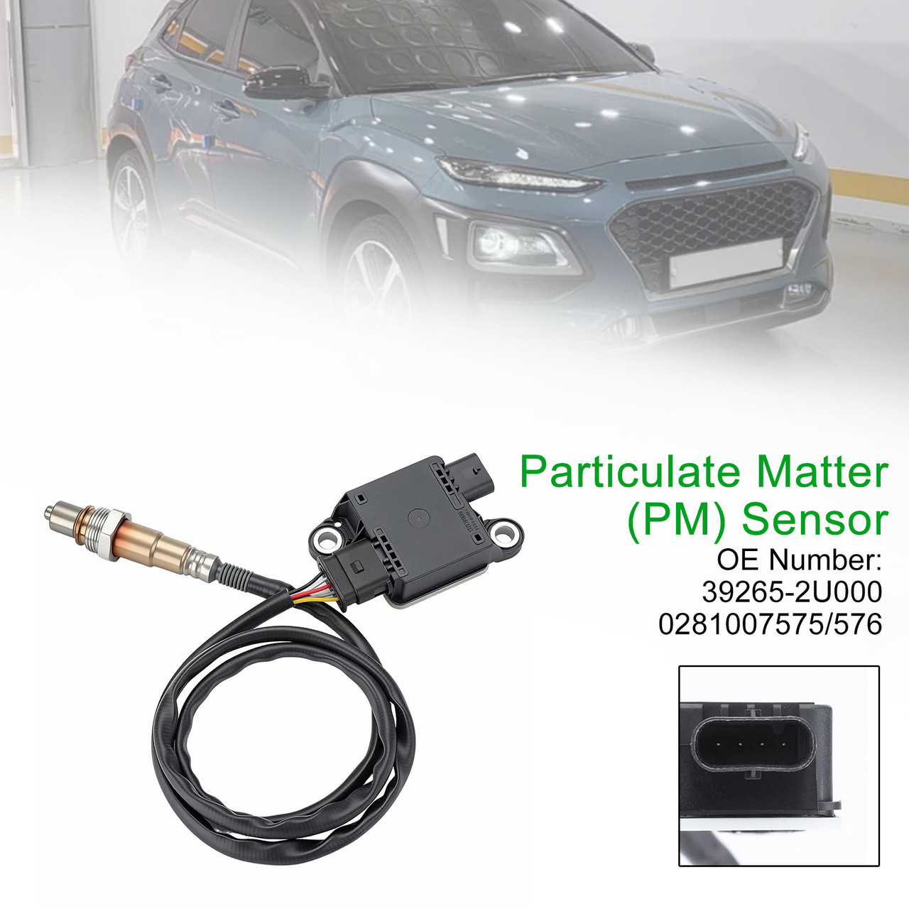2018- Hyundai Kona Particulate Matter (PM) Sensor 39265-2U000 Generic