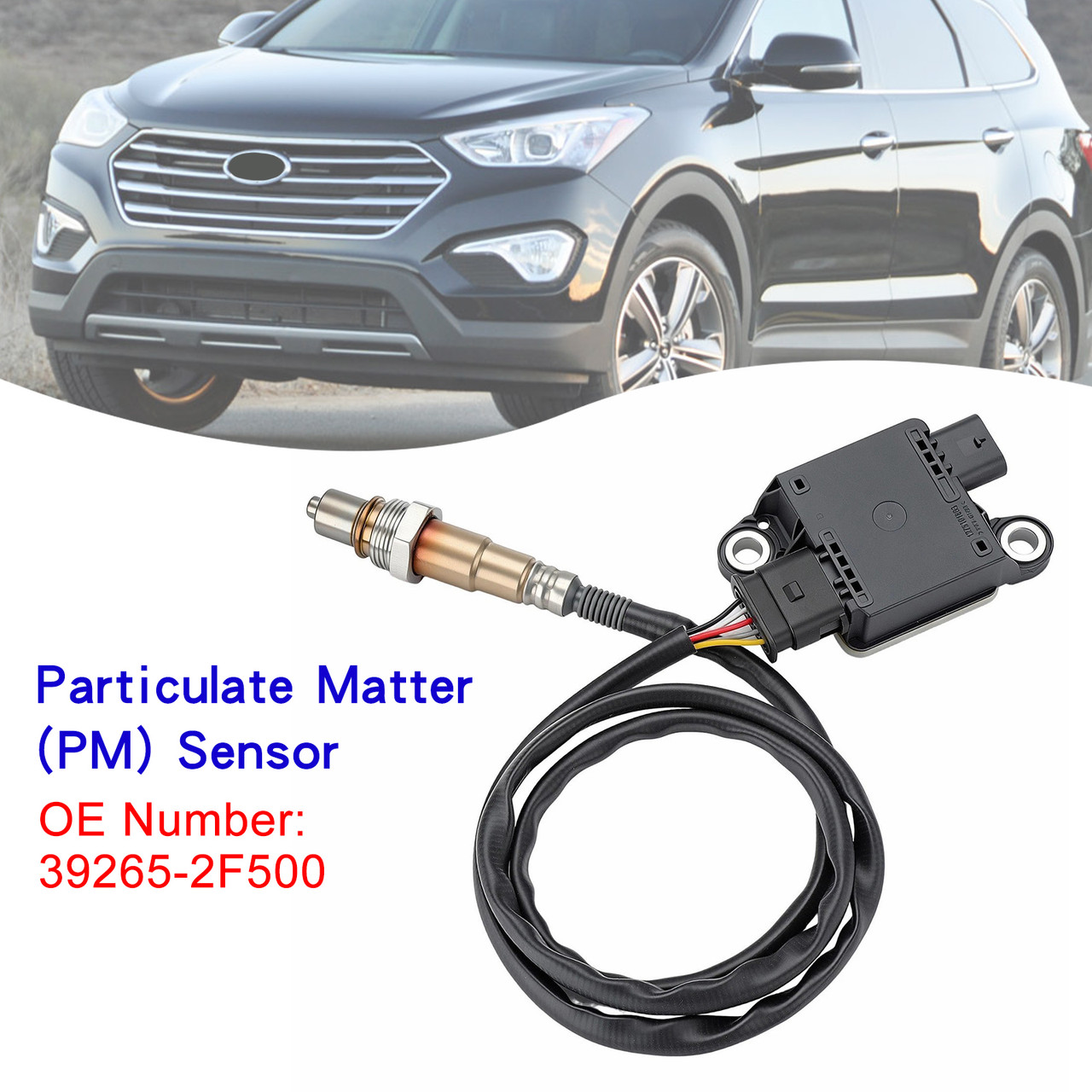 2015-2020 Hyundai Santa Fé Particulate Matter (PM) Sensor 39265-2F500 Generic