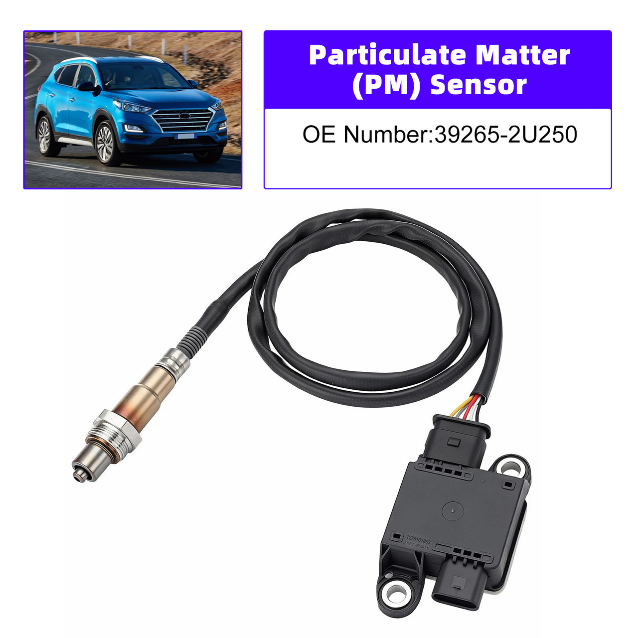 2018–2021 Hyundai Tucson TL Kia Sportage Particulate Matter (PM) Sensor 39265-2U250 Generic