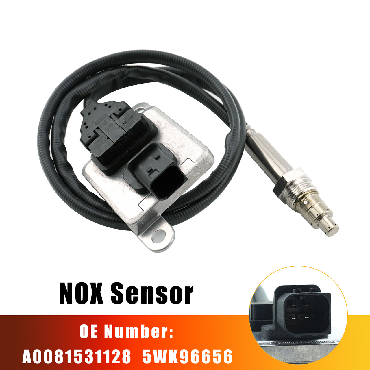 Upstream Diesel Nitrogen Oxide Sensor A0081531128 For Mercedes-Benz Detroit