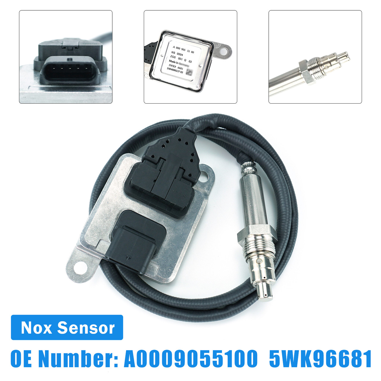 Nitrogen Oxide Sensor A0009055100 5WK96681 For Mercedes C-CLASS E-CLASS GLC