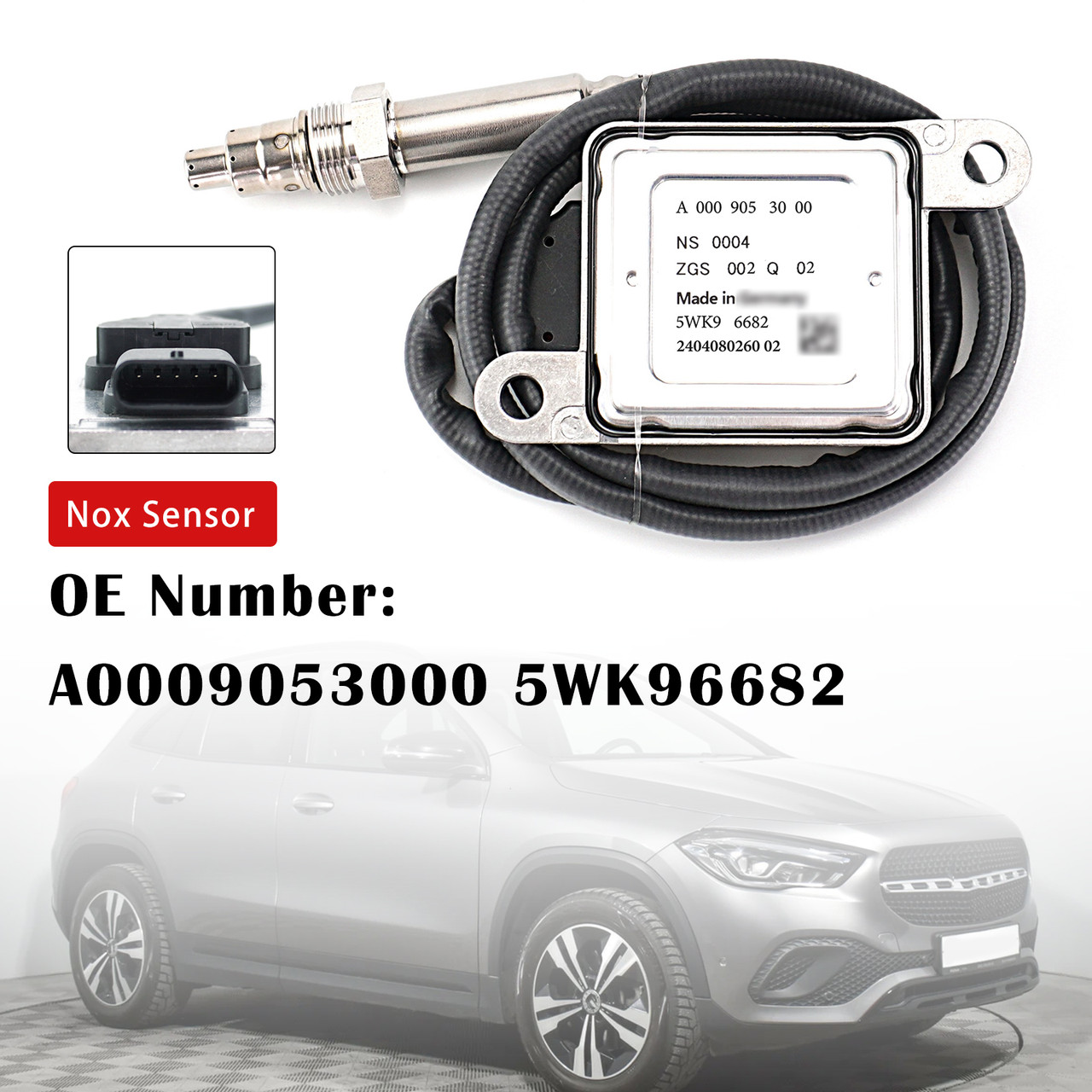 Nitrogen Oxide Sensor A0009053000 5WK96682 For Mercedes C E S V M GLA-CLASS