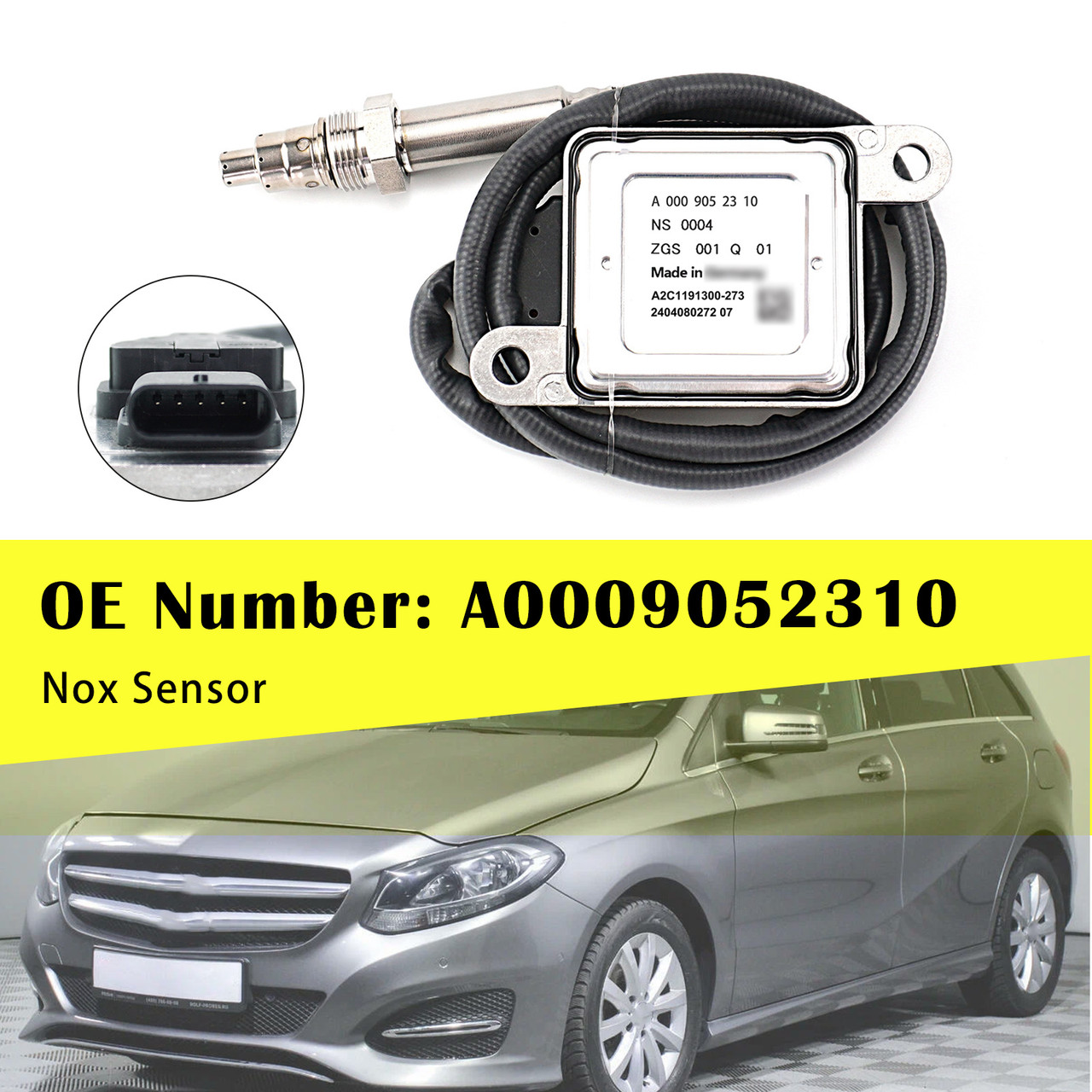 Nitrogen Oxide Sensor A0009052310 For Mercedes C E B V M A-CLASS