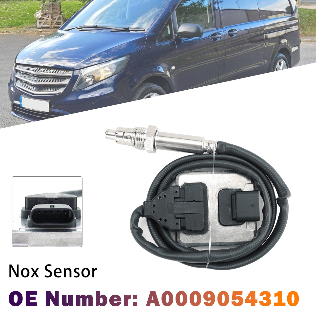 Nitrogen Oxide Sensor A0009054310 For Mercedes C E V-CLASS VITO SPRINTER