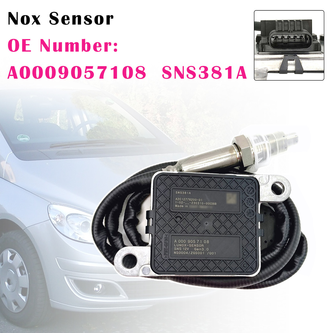 Nitrogen Oxide Sensor A0009057108 For Mercedes A B C E G-CLASS VITO SPRINTER