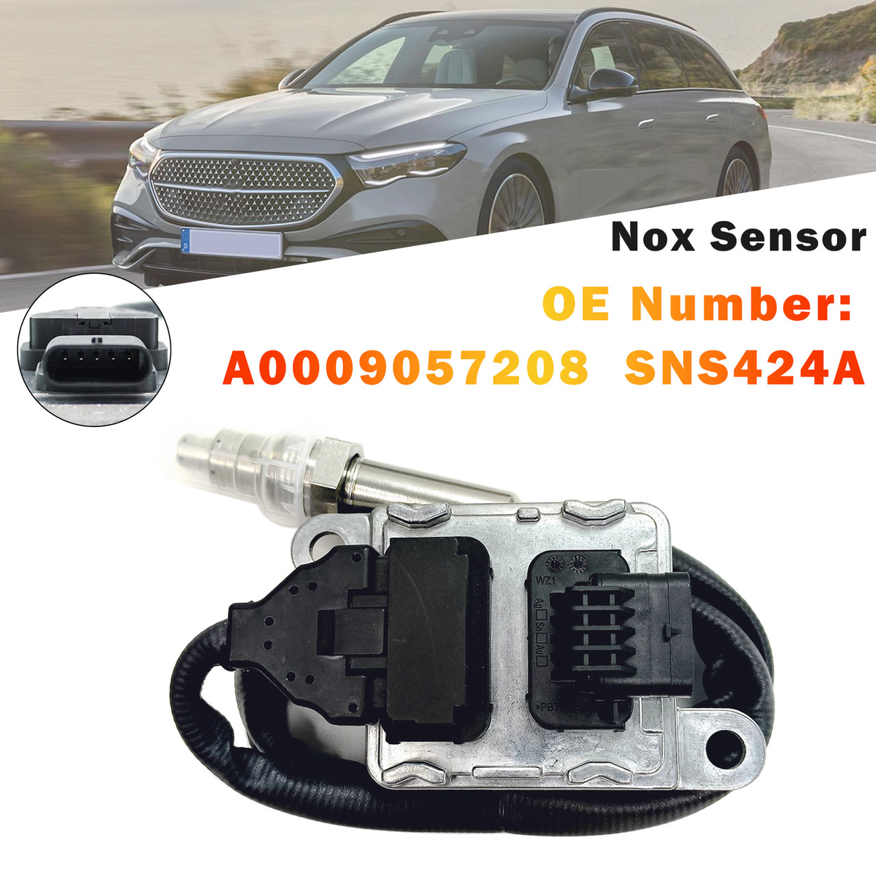 Nitrogen Oxide Sensor A0009057208 For Mercedes A B C E G-CLASS VITO SPRINTER