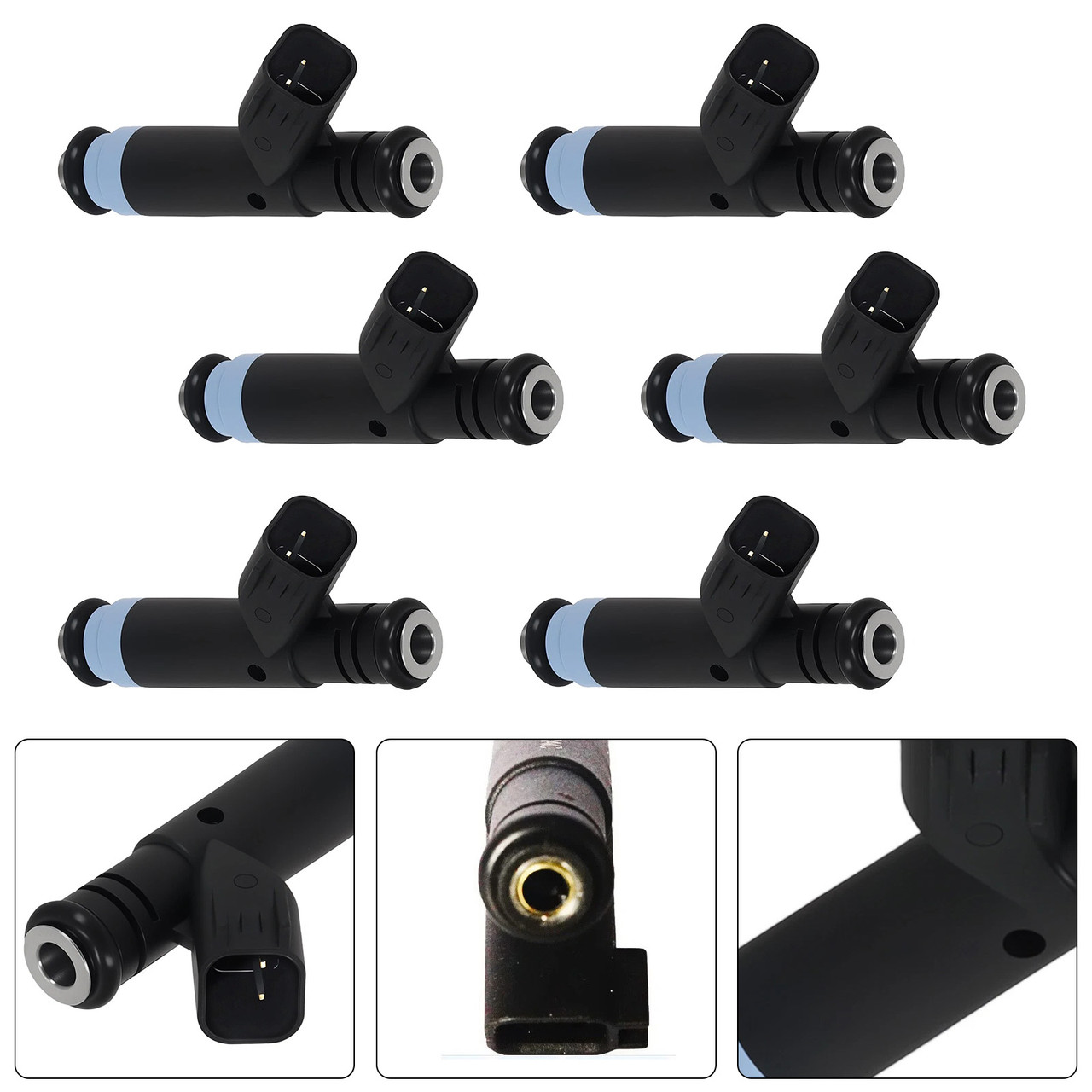 6Pcs Fuel Injector For Chrysler 05-08 For Dodge 3.8L V6 04861238AC
